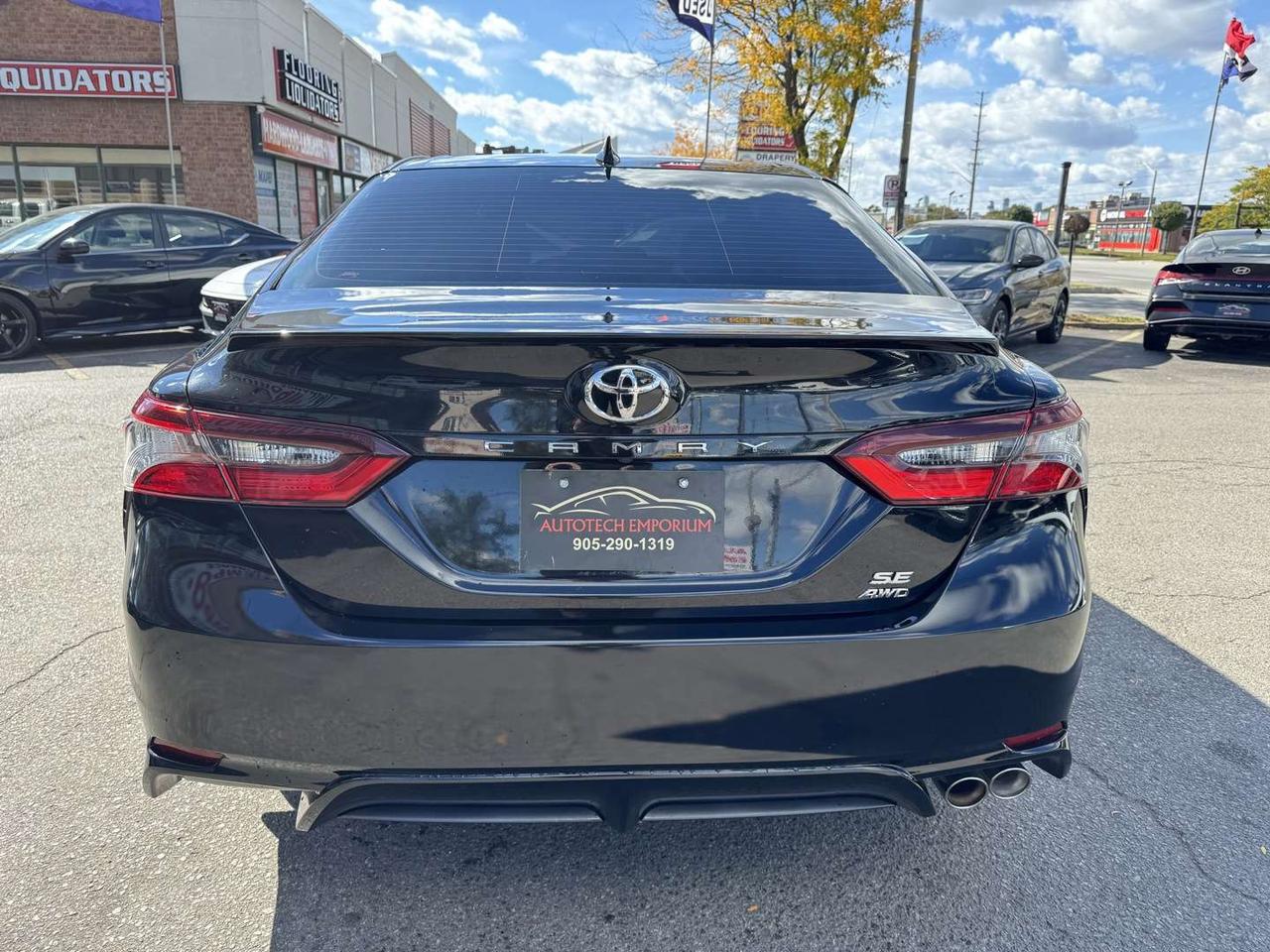 2021 Toyota Camry SE UPGRADE AWD   Sunroof   Push Start   Htd Steering Photo