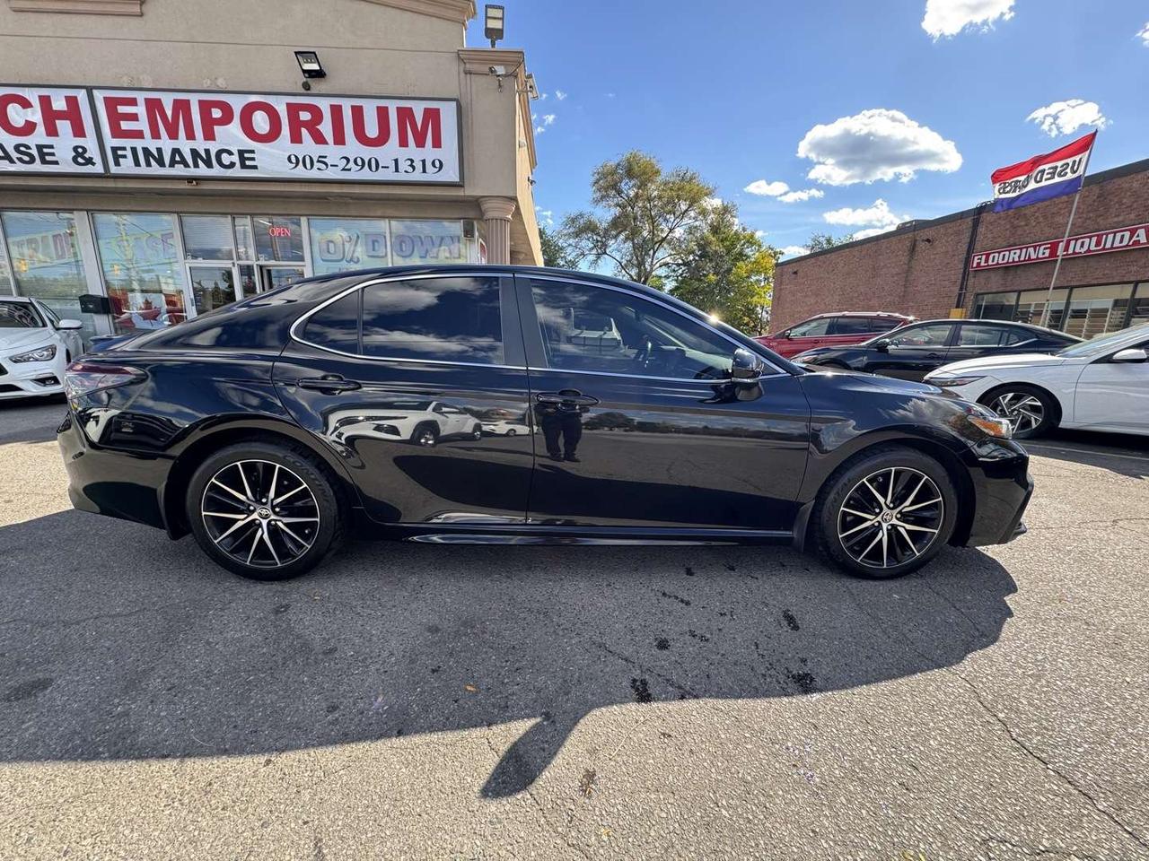 2021 Toyota Camry SE UPGRADE AWD   Sunroof   Push Start   Htd Steering Photo