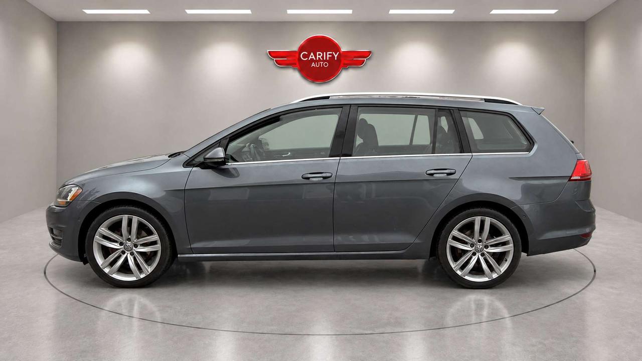 2017 Volkswagen Golf Highline   Certified   No Accident   Sunroof   Leather Photo4