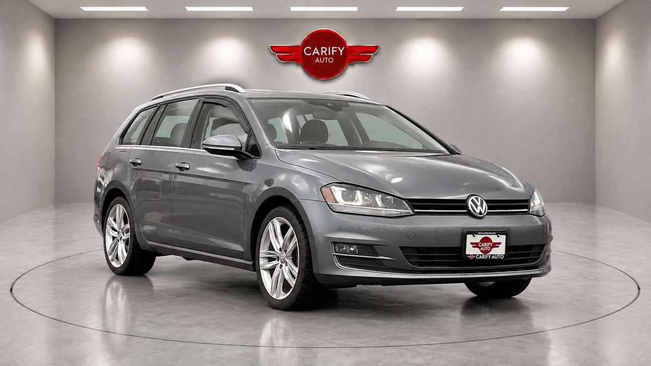 2017 Volkswagen Golf Highline   Certified   No Accident   Sunroof   Leather Photo