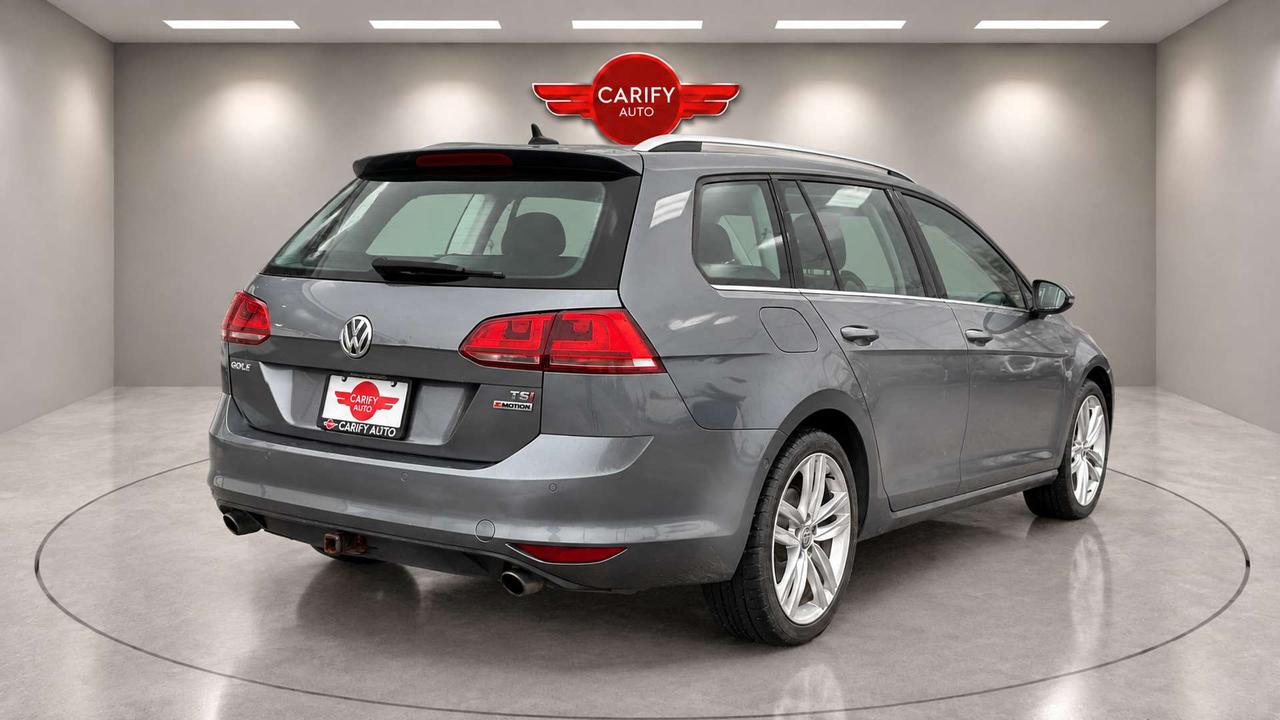 2017 Volkswagen Golf Highline   Certified   No Accident   Sunroof   Leather Photo