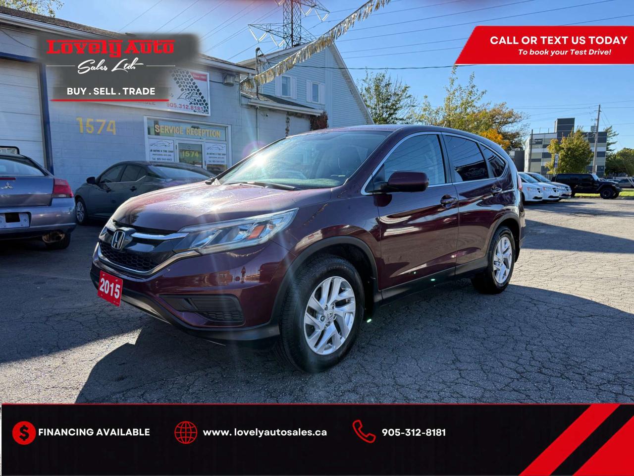 2015 Honda CR-V AWD SE *CERTIFIED* Photo0