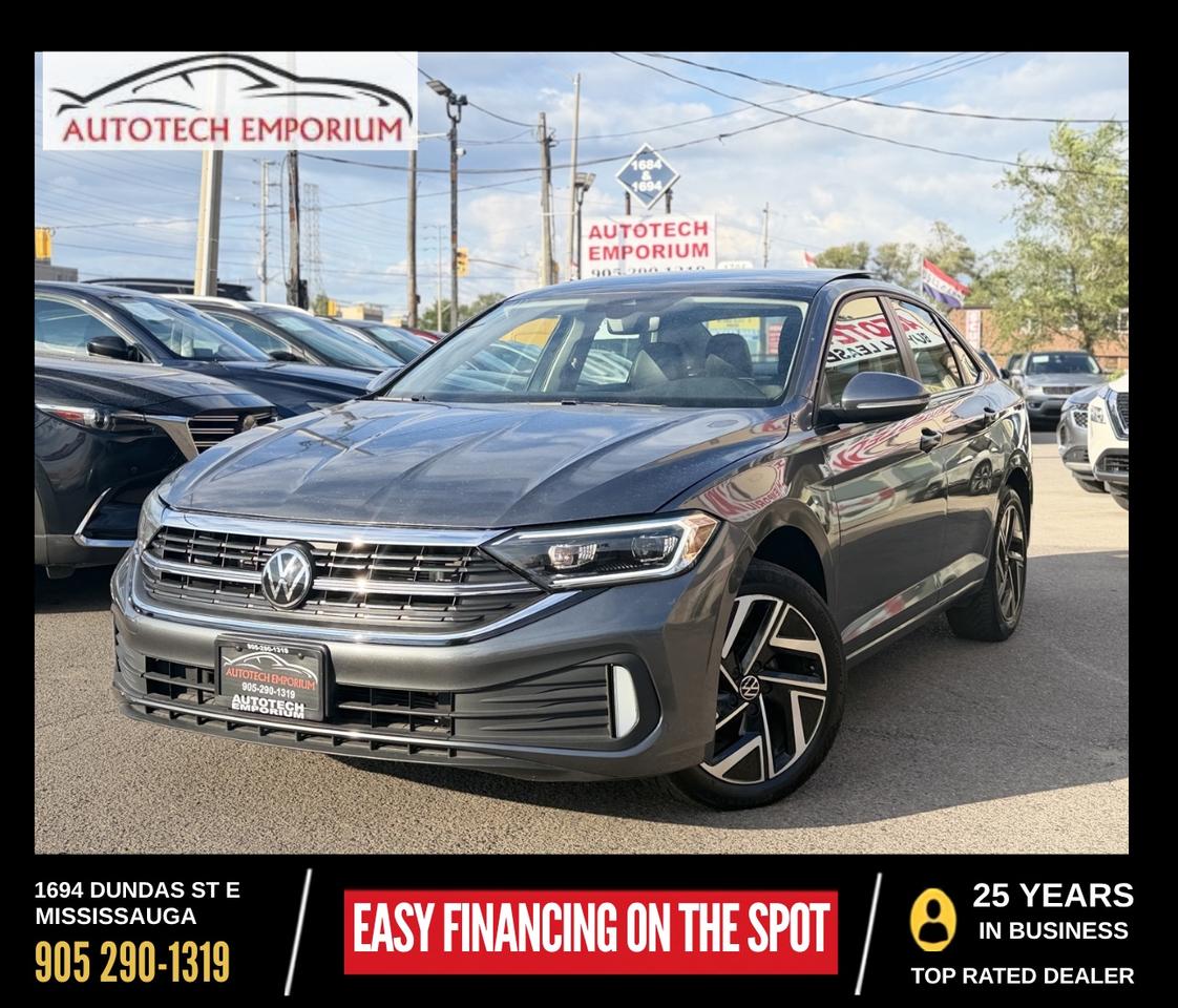 2023 Volkswagen Jetta Highline   Memory Leather Heated + Cooled   Digital Dash Photo0