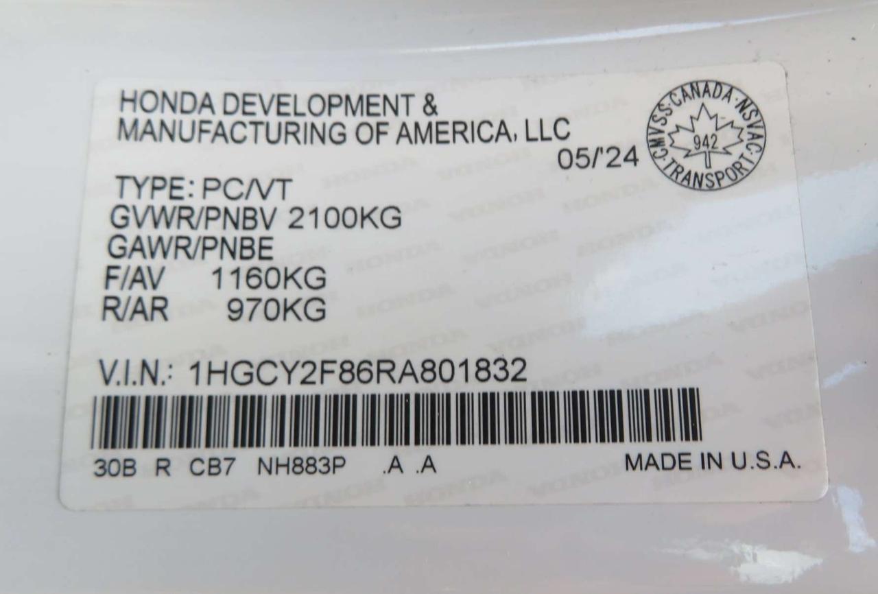 2024 Honda Accord Touring Photo