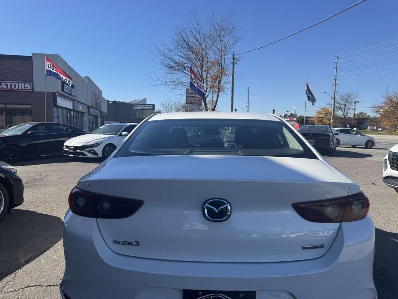 2022 Mazda 3 GX Pearl White  Htd Seats   Push Start   Blind Spot Photo
