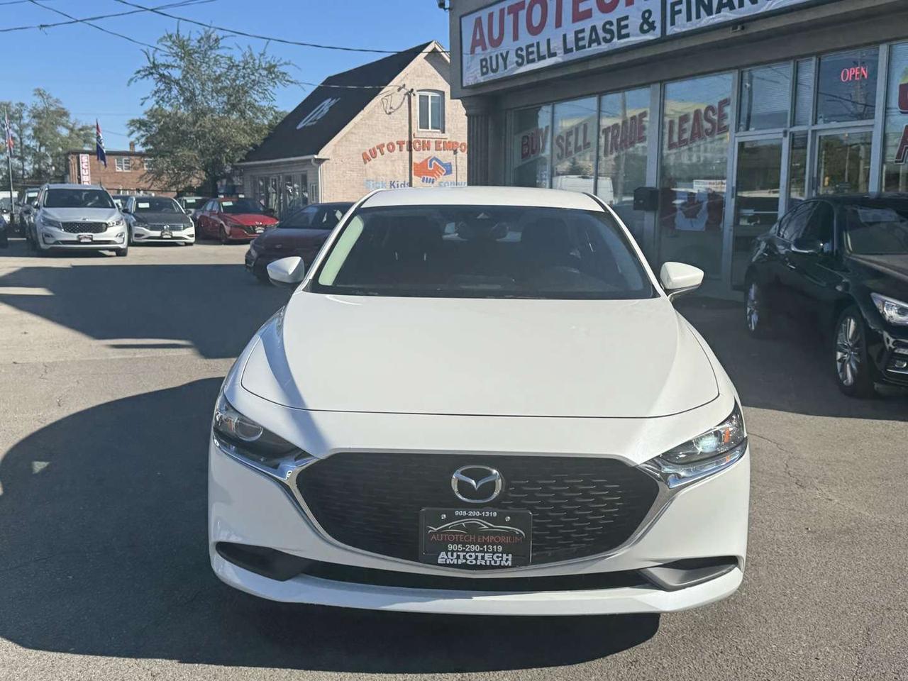 2022 Mazda 3 GX Pearl White  Htd Seats   Push Start   Blind Spot Photo