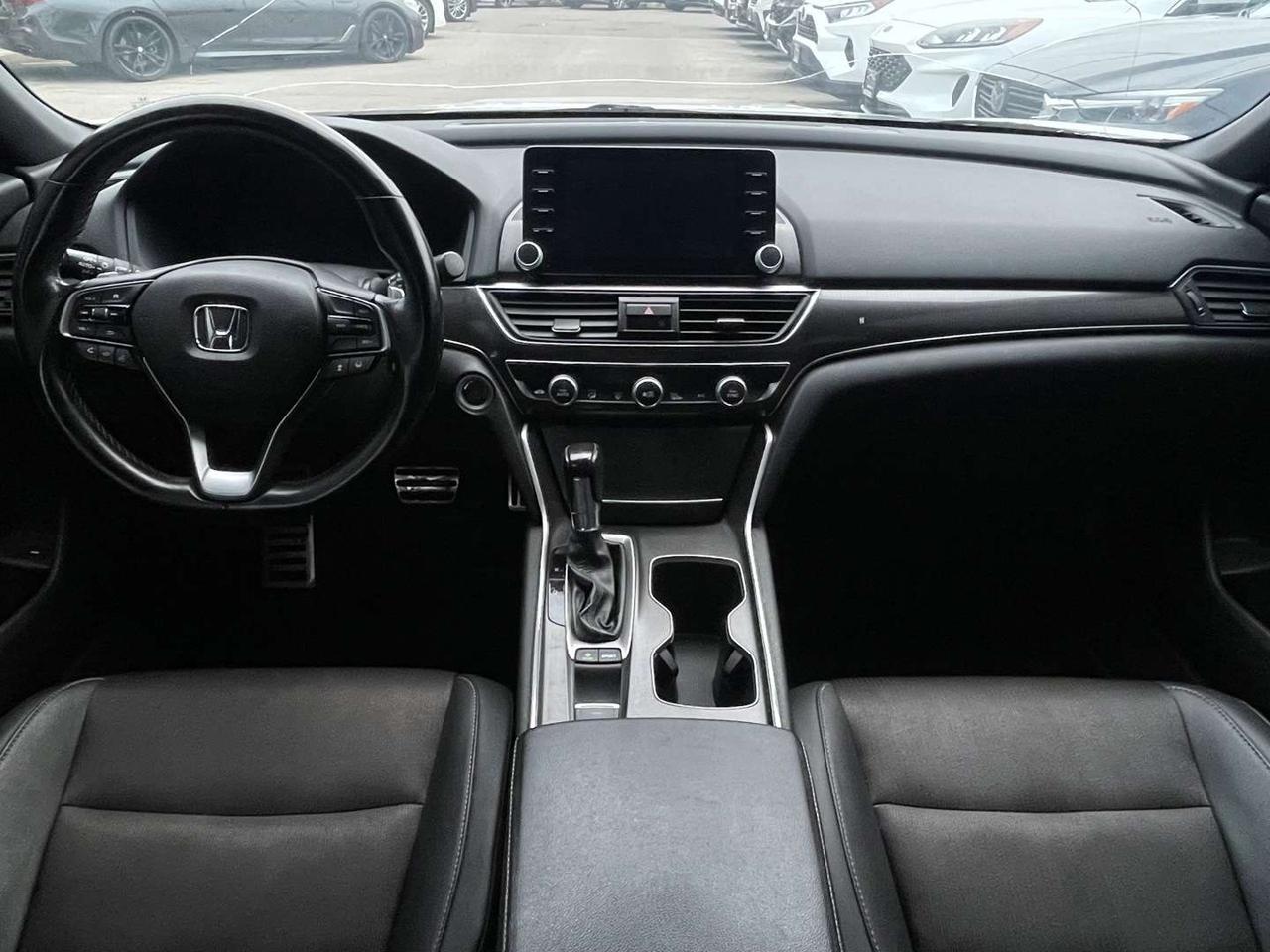 2020 Honda Accord Sport Pearl White  Blind Spot Cam   Sunroof   Honda Sensing Photo