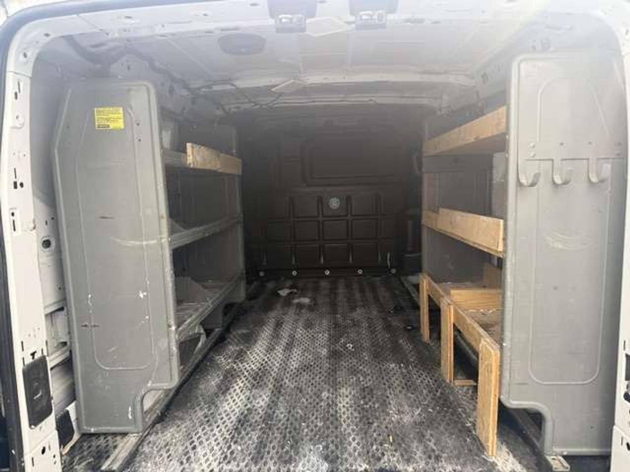 2019 Ford Transit Shelves, Divider, Certified. Photo