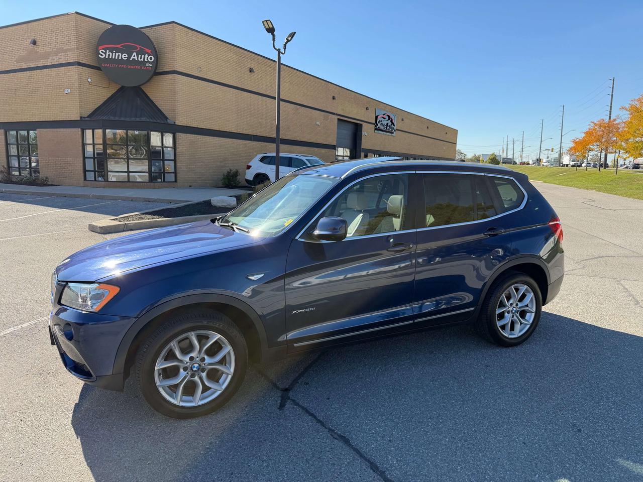 2013 BMW X3 Pano Roof Low KMs Certified Leather Push start Photo0