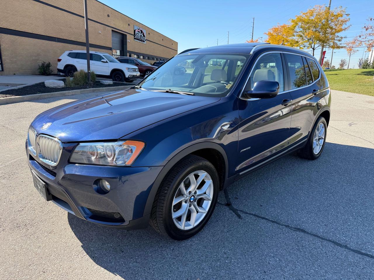 2013 BMW X3 Pano Roof Low KMs Certified Leather Push start Photo1