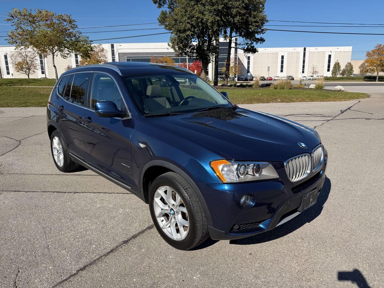 2013 BMW X3 Pano Roof Low KMs Certified Leather Push start Photo