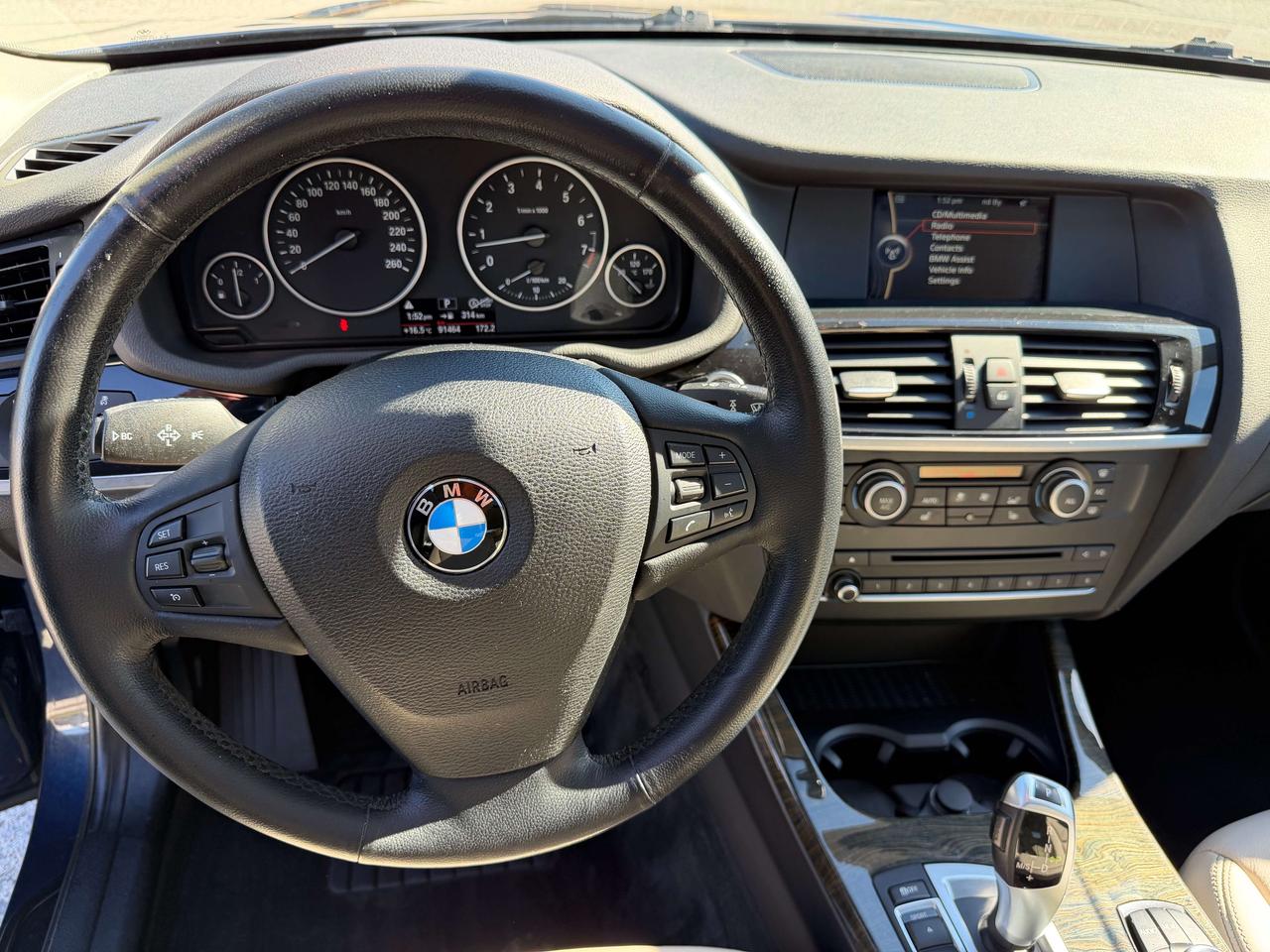 2013 BMW X3 Pano Roof Low KMs Certified Leather Push start Photo