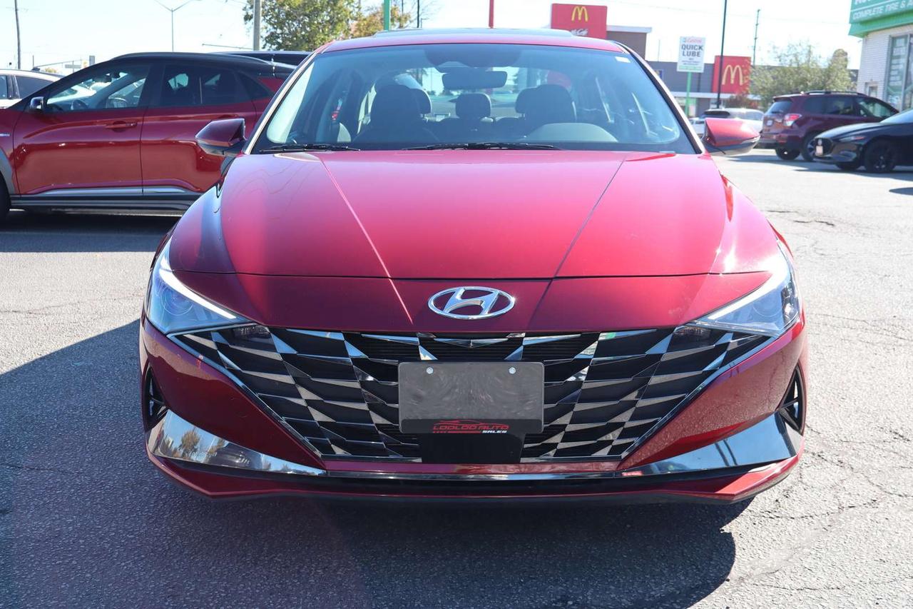 2023 Hyundai Elantra Luxury   No Accident   Leather   Sunroof   Navi Photo1