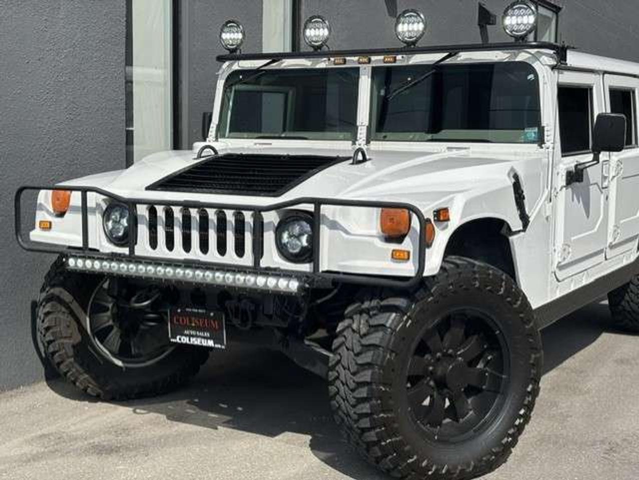 1997 Hummer H1 4X4 6.5L DIESEL CUSTOM RIMS-LIGHTS-SOUND-RESTORED Photo