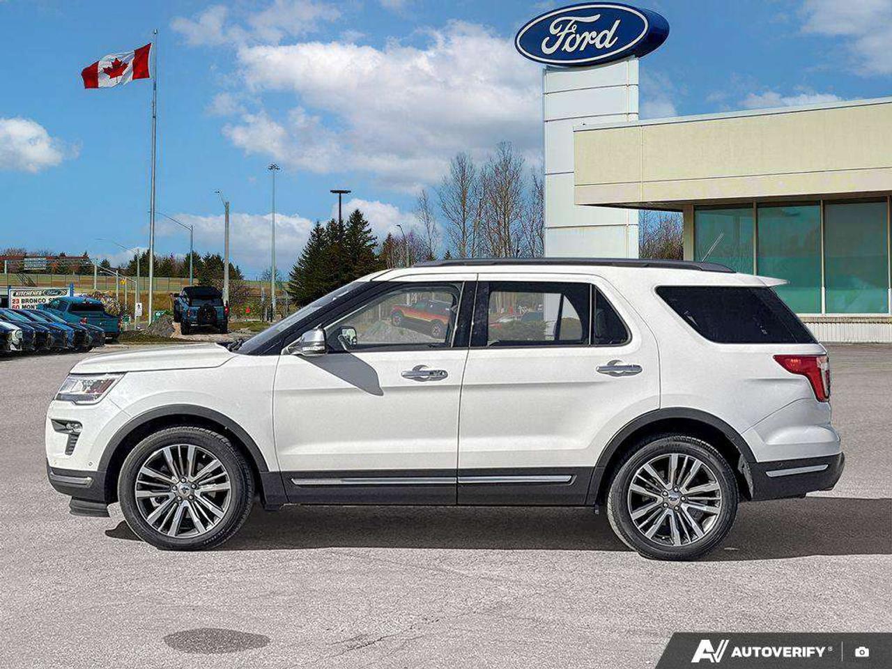 2019 Ford Explorer Platinum   HTD STEER WHEEL   2ND ROW CONSOLE Photo