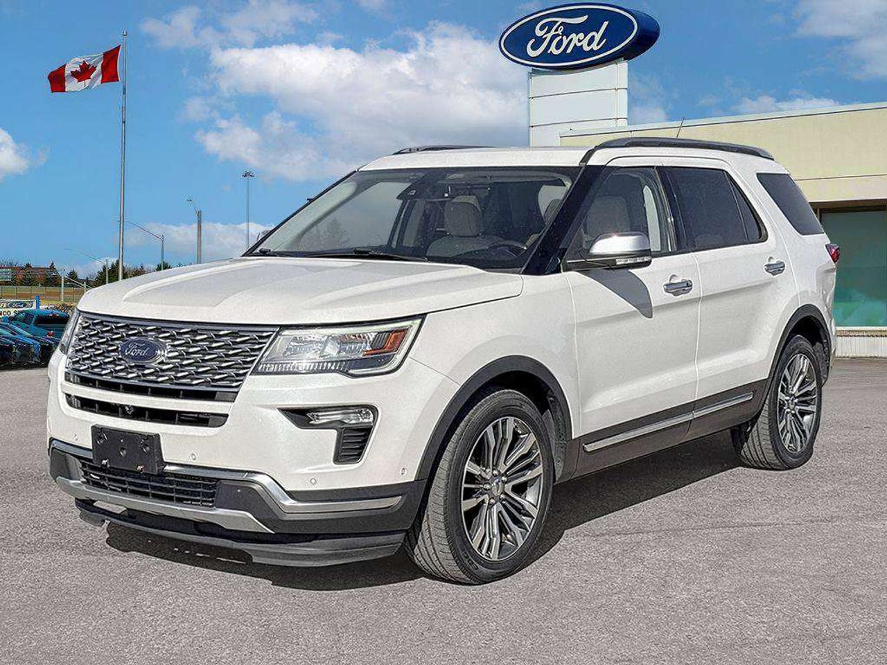2019 Ford Explorer Platinum   HTD STEER WHEEL   2ND ROW CONSOLE Photo5
