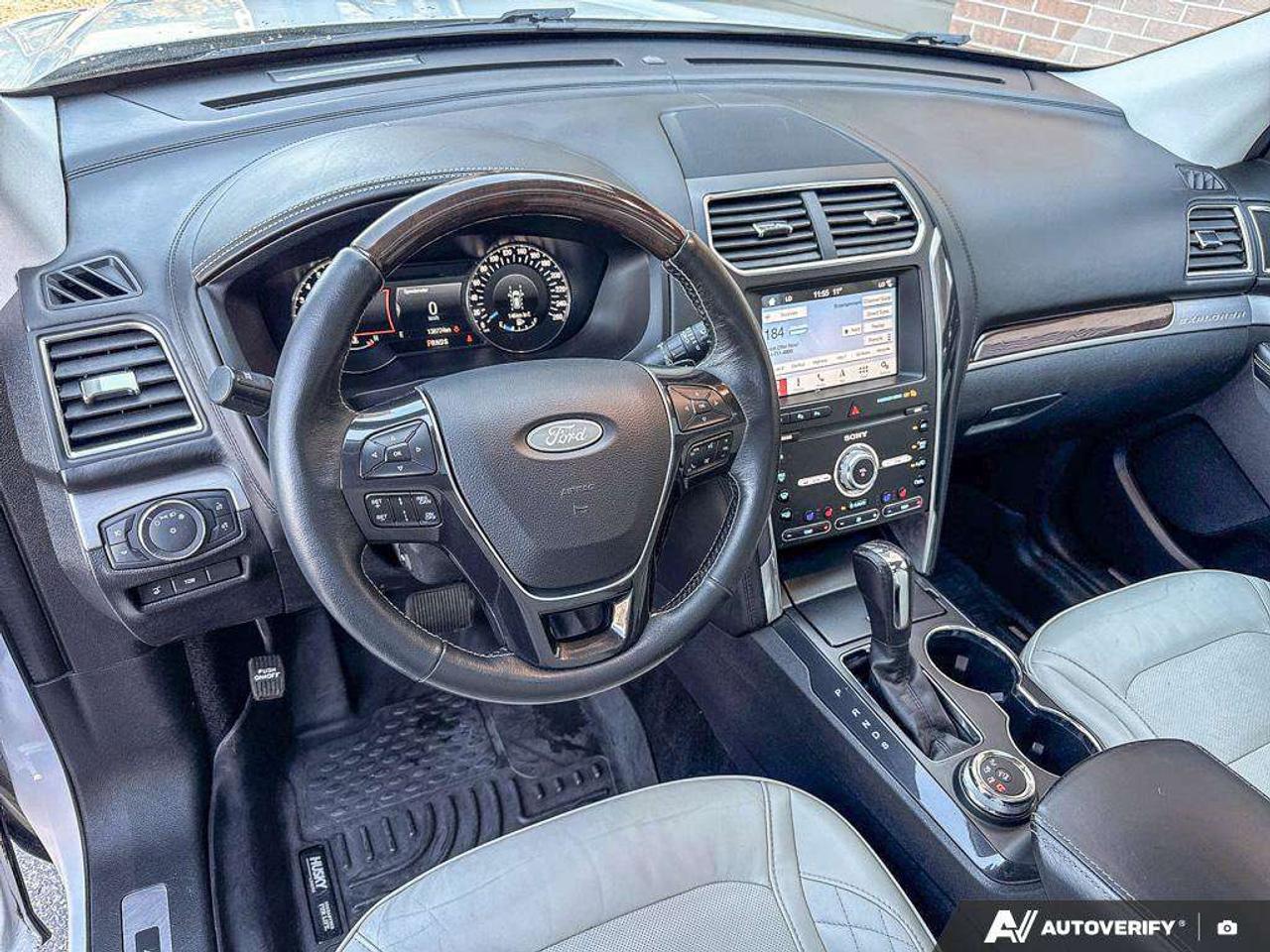 2019 Ford Explorer Platinum   HTD STEER WHEEL   2ND ROW CONSOLE Photo
