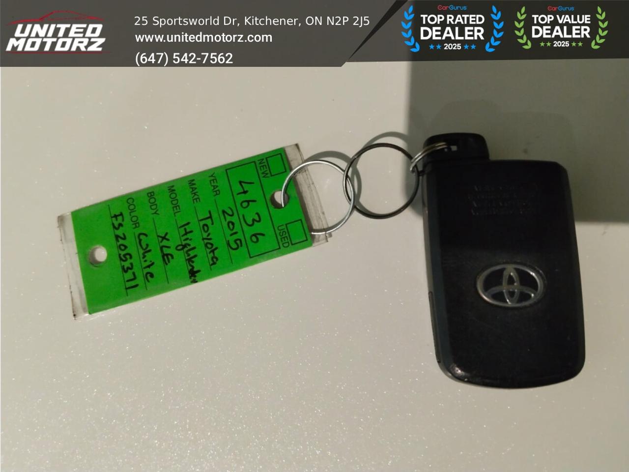 2015 Toyota Highlander XLE AWD 3.5L 6cyl~SAFETYT CERTIFIED~ Photo