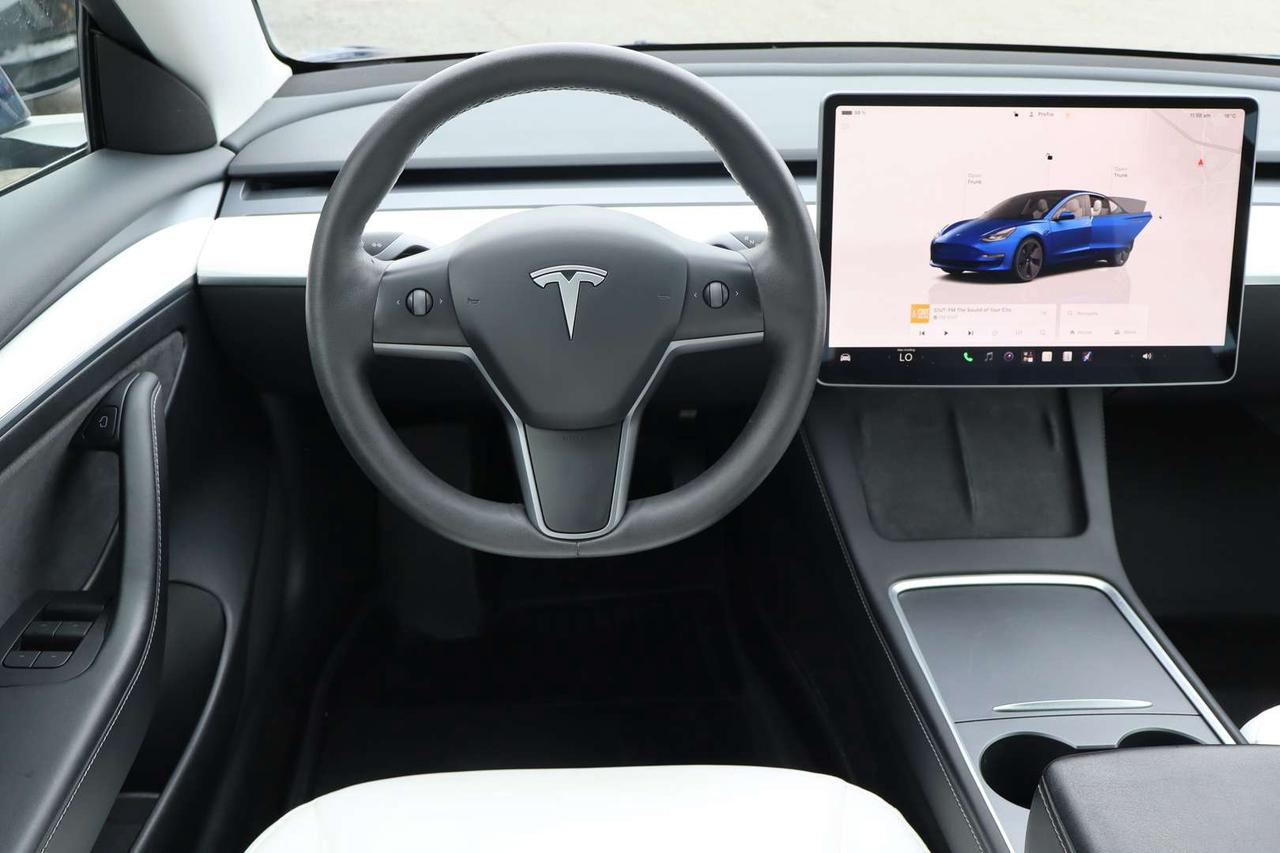 2023 Tesla Model 3 Standard Range Plus White Interior Photo