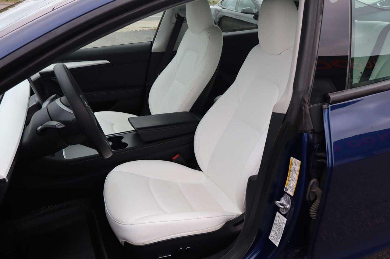 2023 Tesla Model 3 Standard Range Plus White Interior Photo