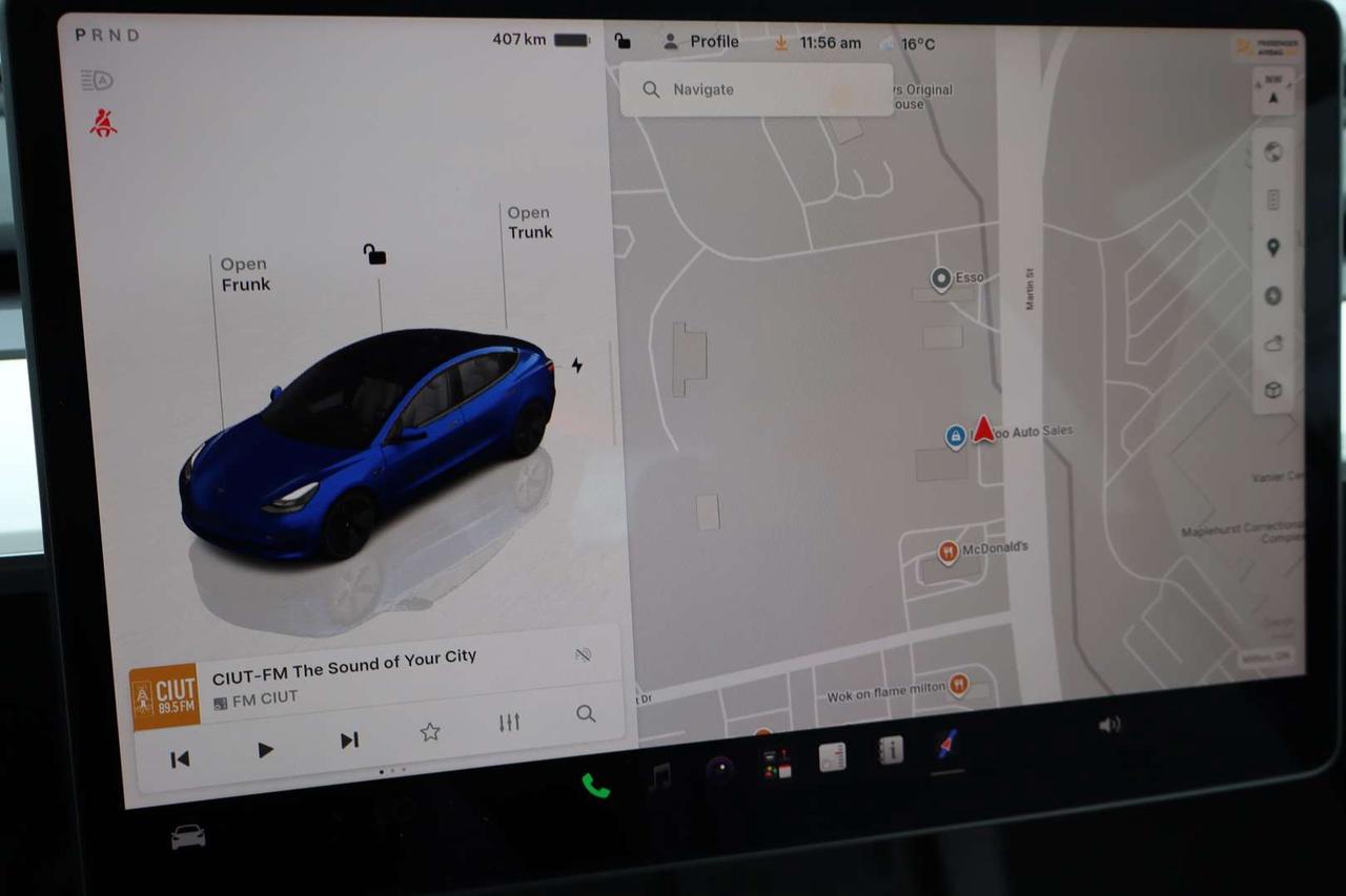 2023 Tesla Model 3 Standard Range Plus White Interior Photo