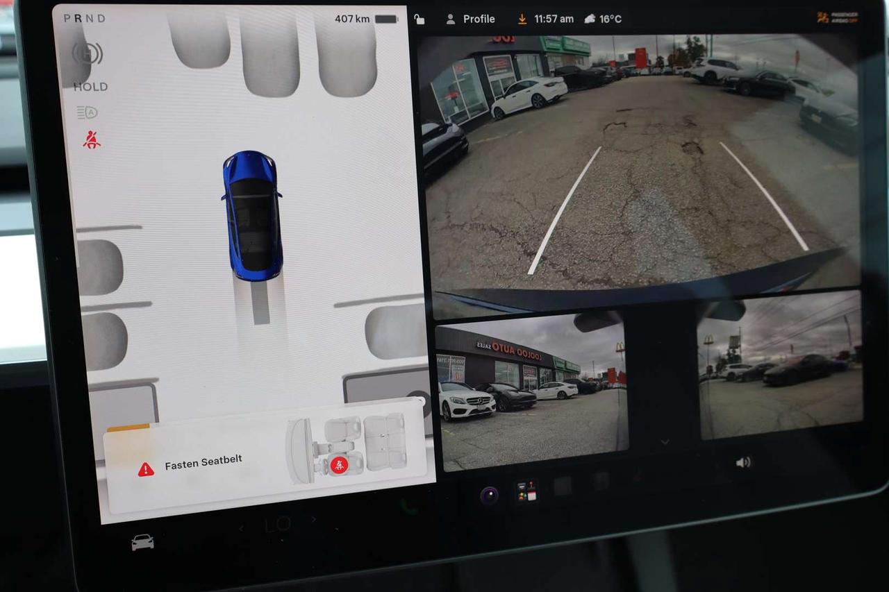 2023 Tesla Model 3 Standard Range Plus White Interior Photo