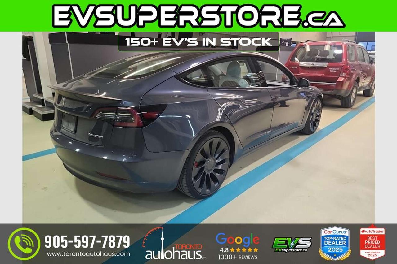 2022 Tesla Model 3 Performance I WHITE INT. I EVSUPERSTORE Photo3