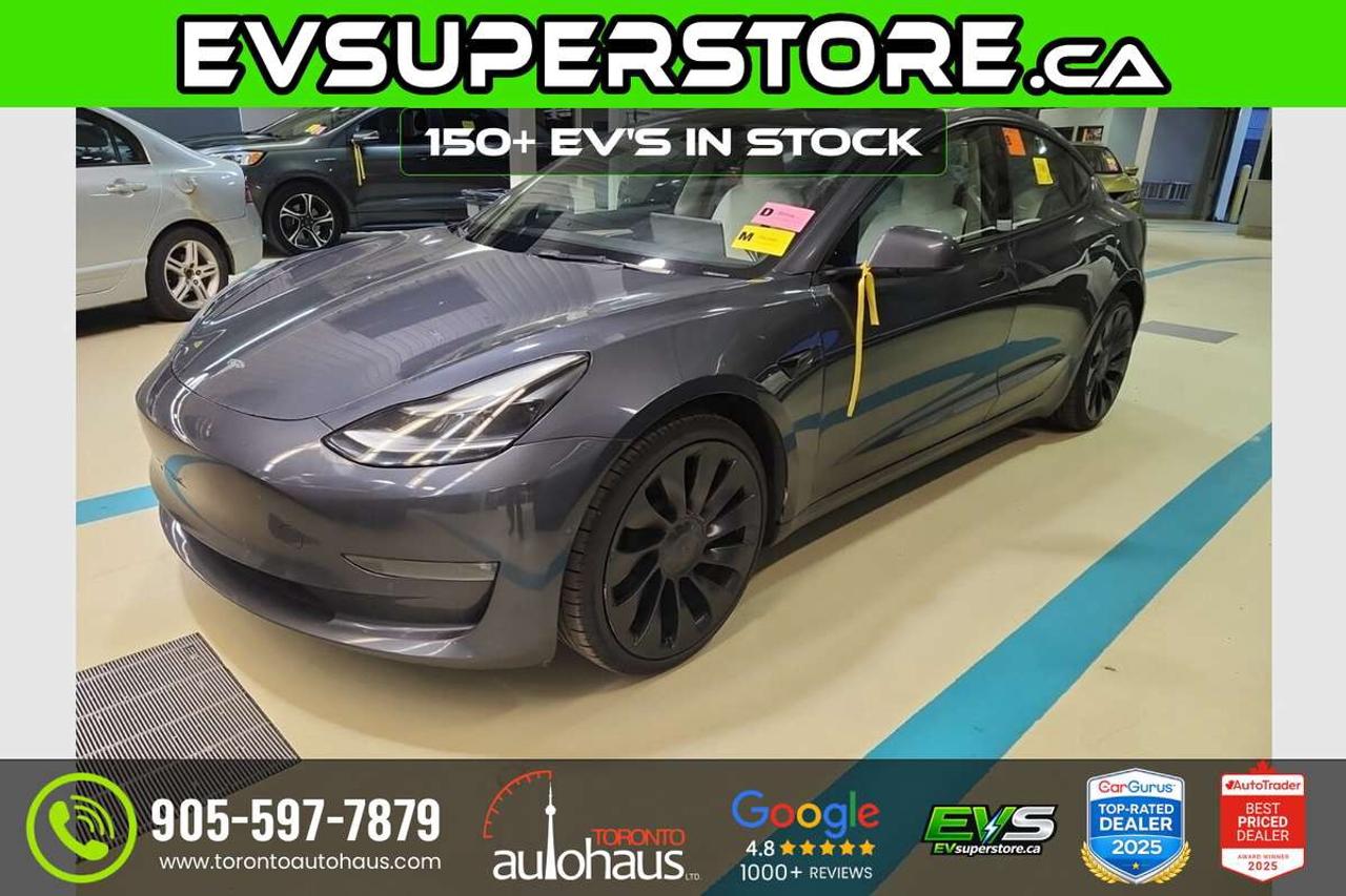 2022 Tesla Model 3 Performance I WHITE INT. I EVSUPERSTORE Photo5