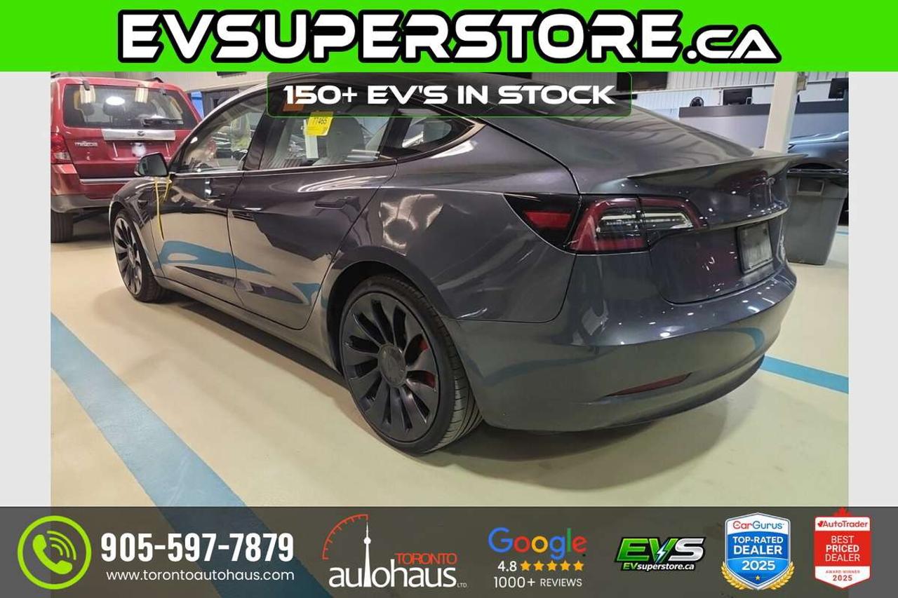 2022 Tesla Model 3 Performance I WHITE INT. I EVSUPERSTORE Photo