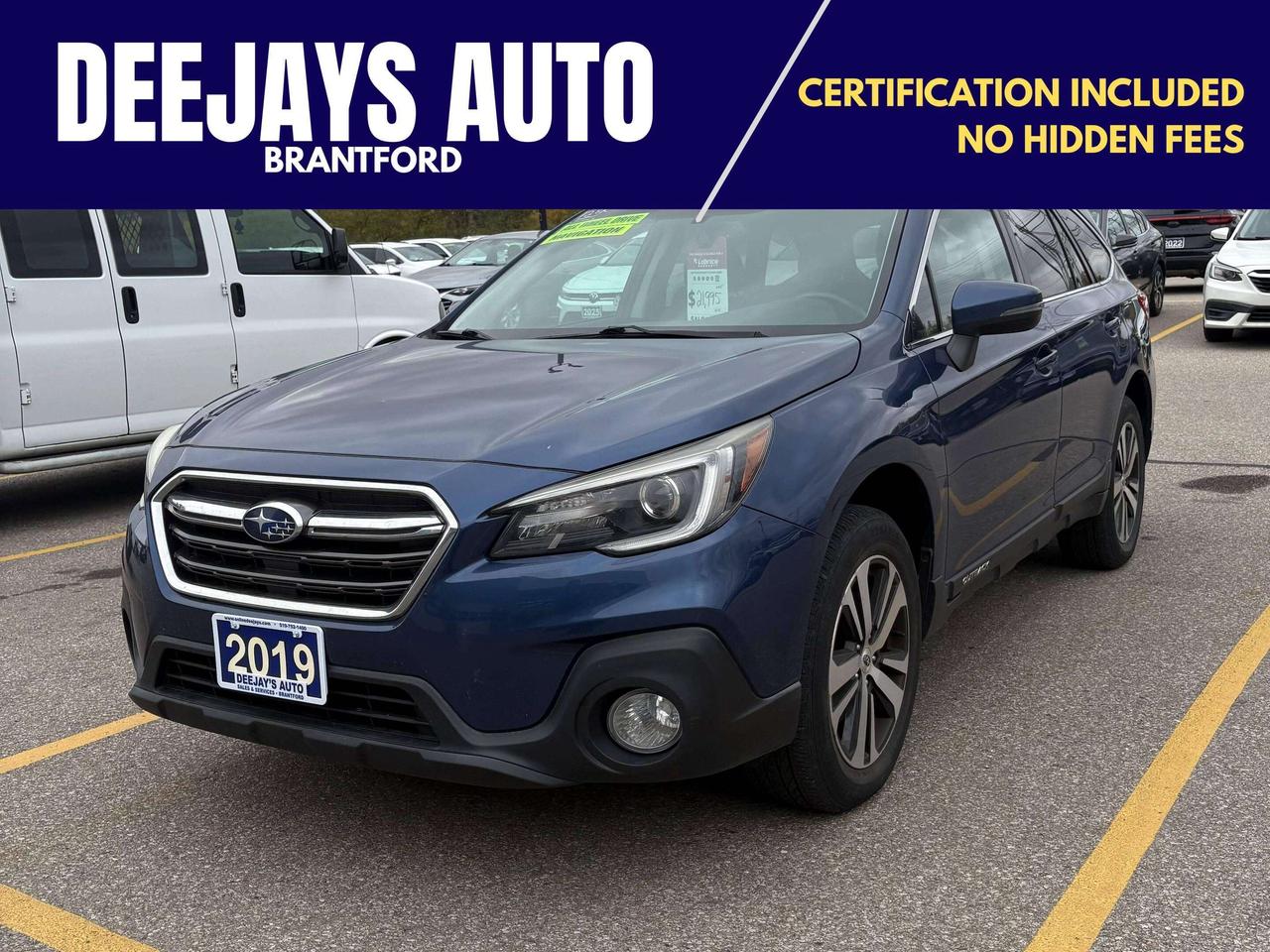2019 Subaru Outback Limited AWD   Leather   NAV   Clean Carfax Photo