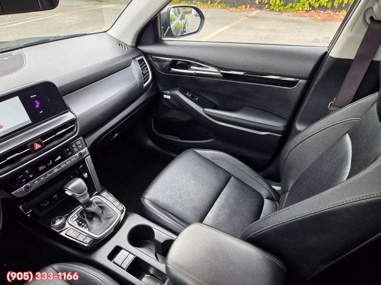 2024 Kia Seltos SX w/Black Interior Apple CarPlay & Android Auto • Heads-Up Display • Power Sunroof • Cooled Front Seats • Built-In Navig Photo