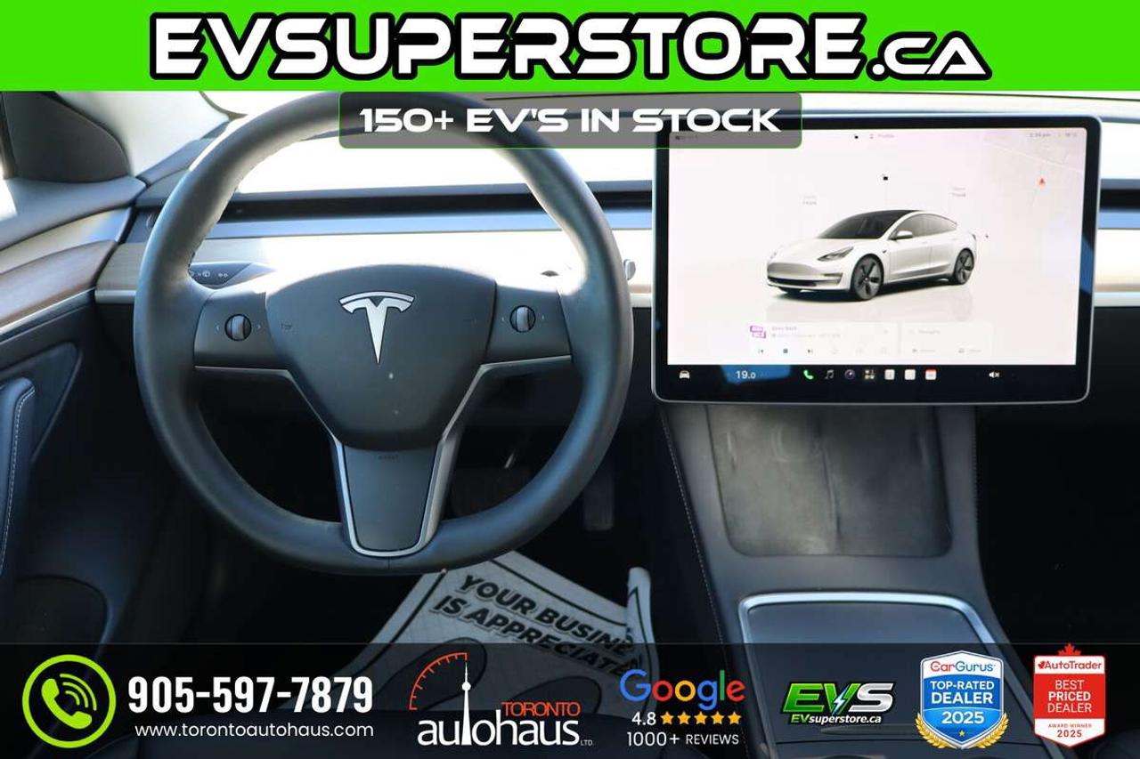 2022 Tesla Model 3 LFP I 150+ EV'S at EVSUPERSTORE.ca Photo