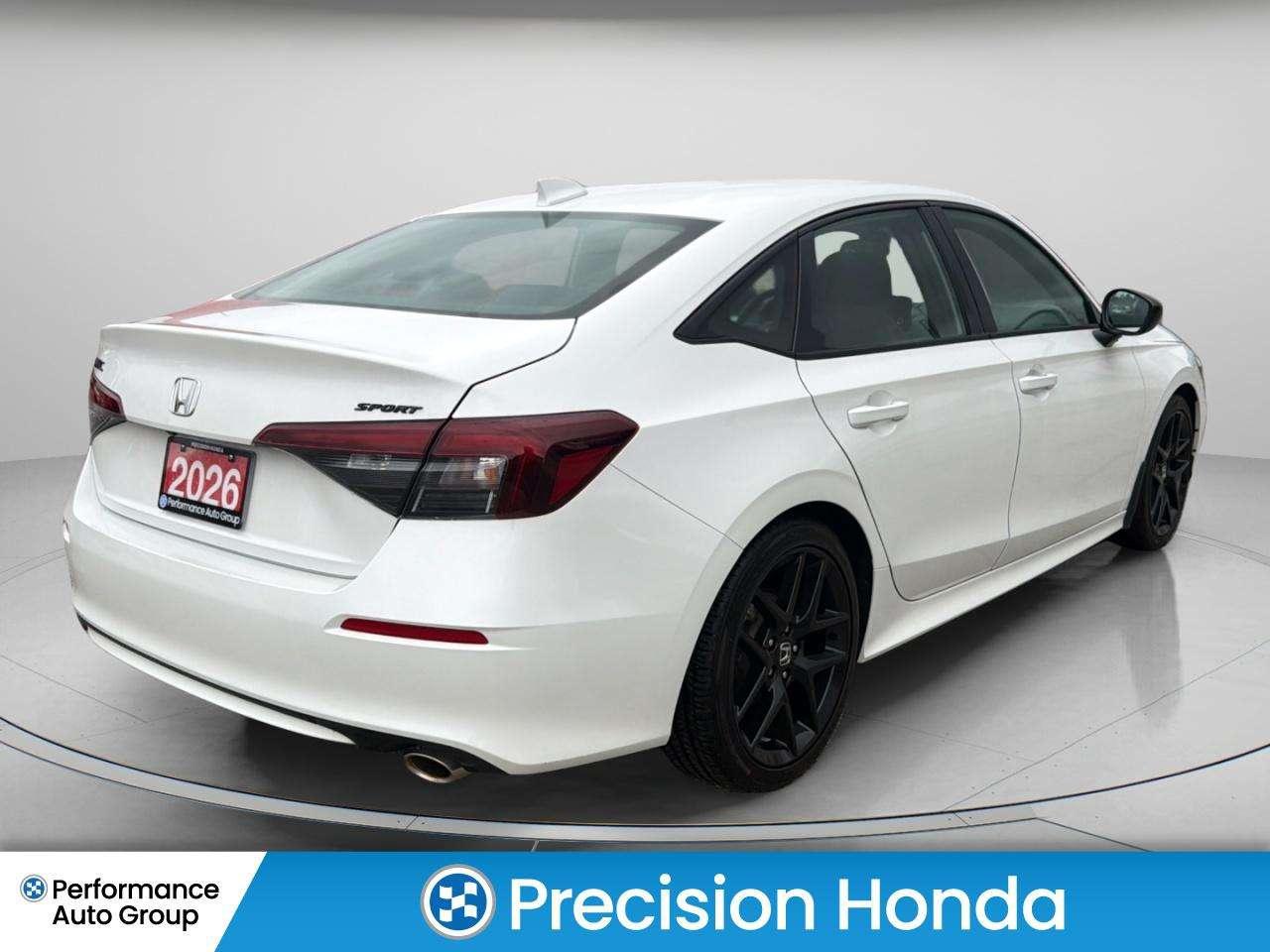 2026 Honda Civic Sport CarPlay Rear Cam Sunroof Heated Seats Photo