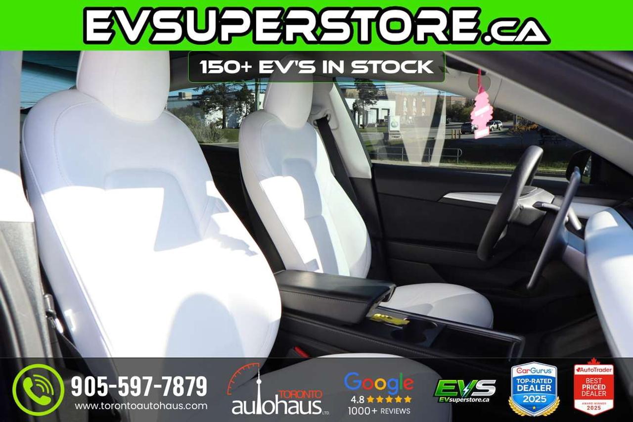 2022 Tesla Model 3 WHITE INT I 150+ EV'S at EVSUPERSTORE.ca Photo