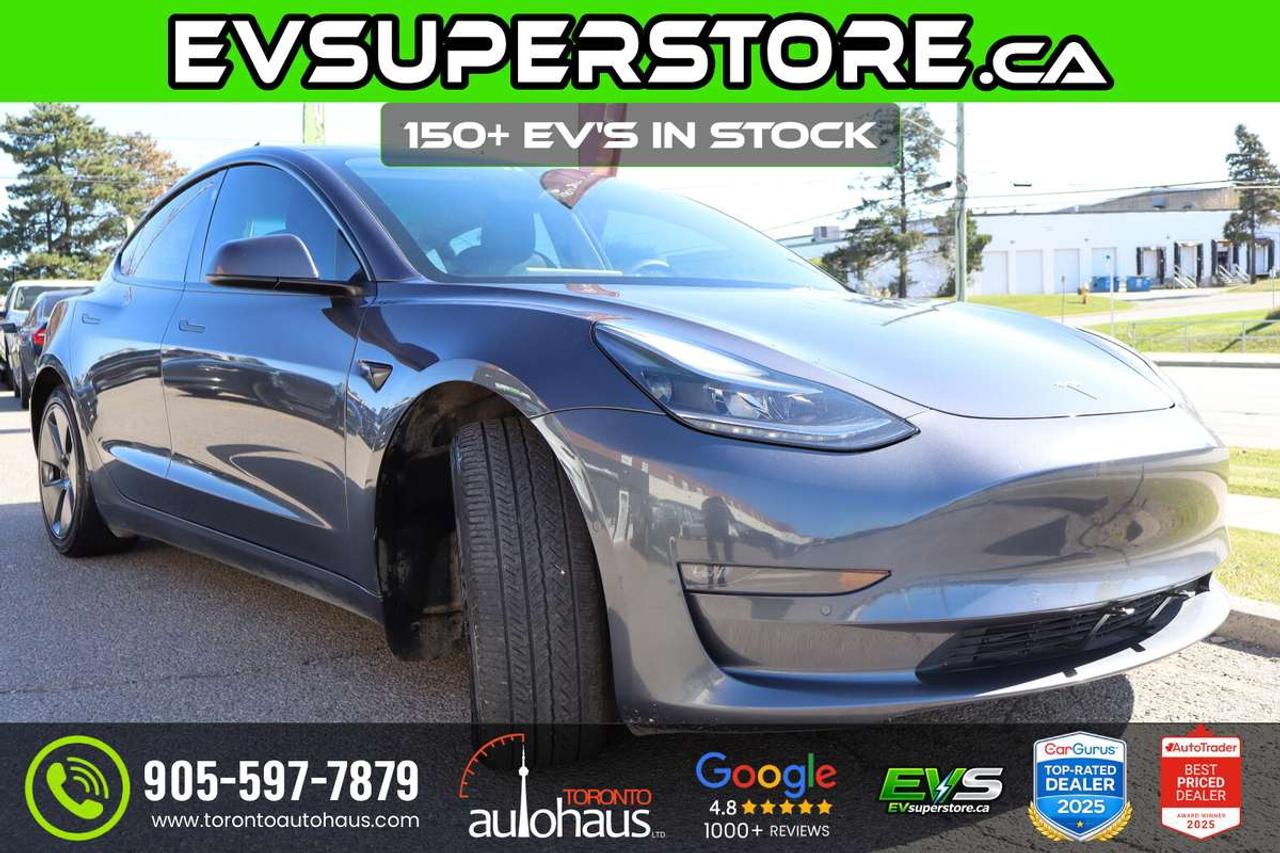 2022 Tesla Model 3 LR AWD I 100+ EV's at EVSUPERSTORE.ca Photo