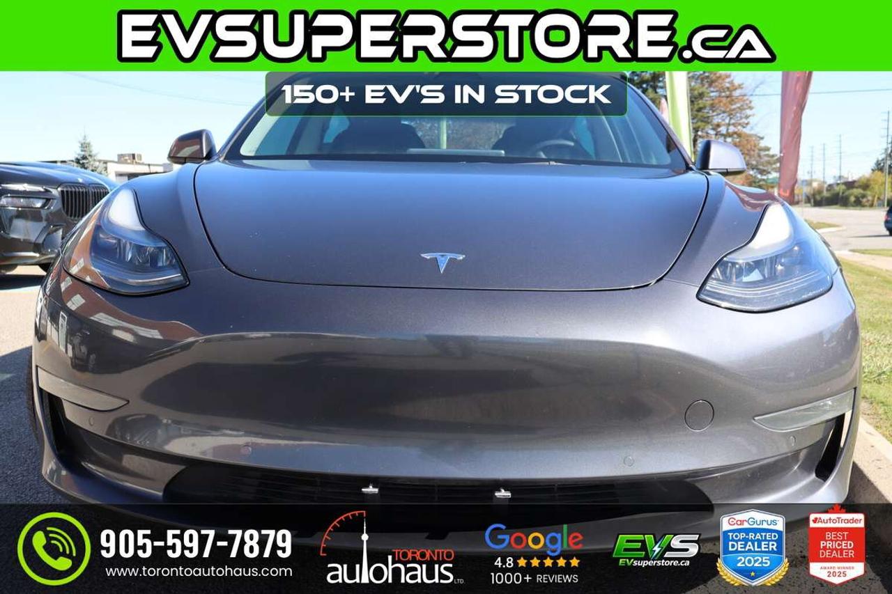 2022 Tesla Model 3 LR AWD I 100+ EV's at EVSUPERSTORE.ca Photo1