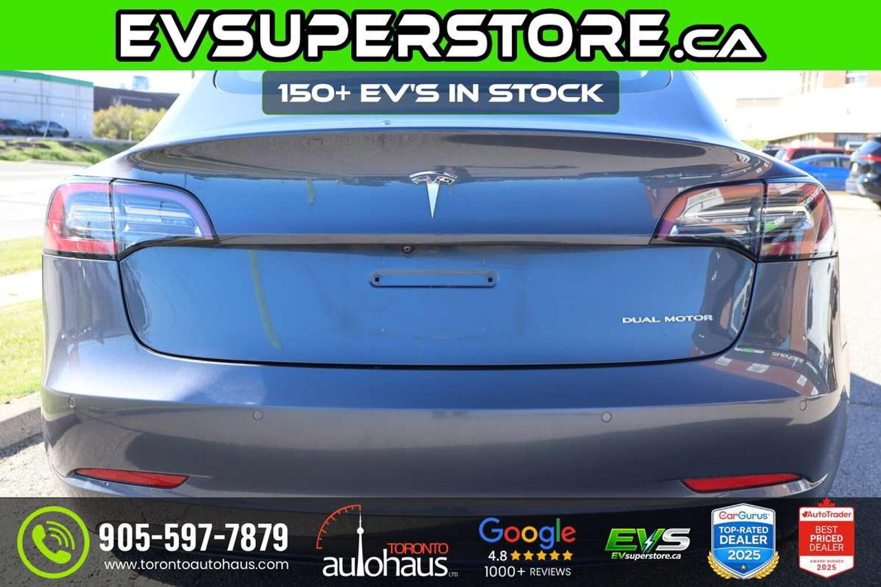 2022 Tesla Model 3 LR AWD I 100+ EV's at EVSUPERSTORE.ca Photo