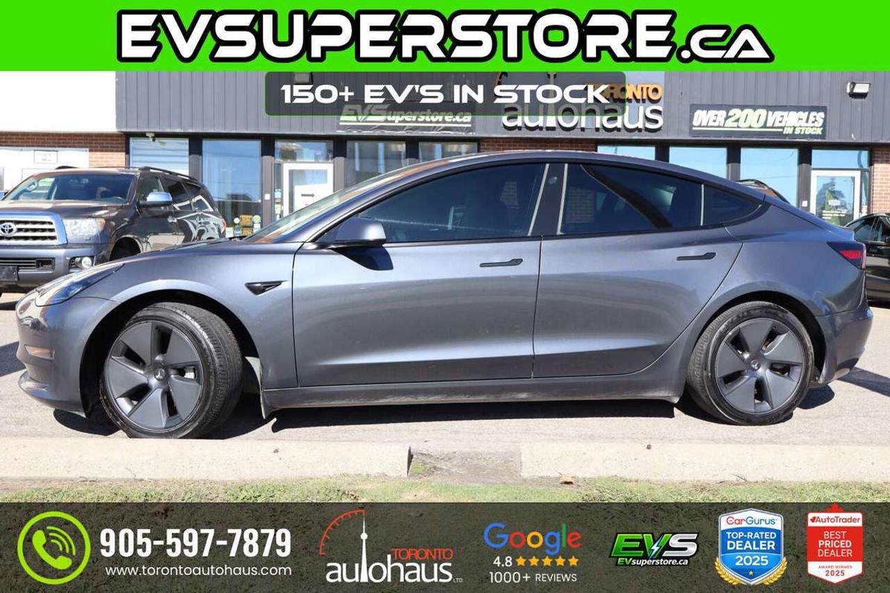 2022 Tesla Model 3 LR AWD I 100+ EV's at EVSUPERSTORE.ca Photo