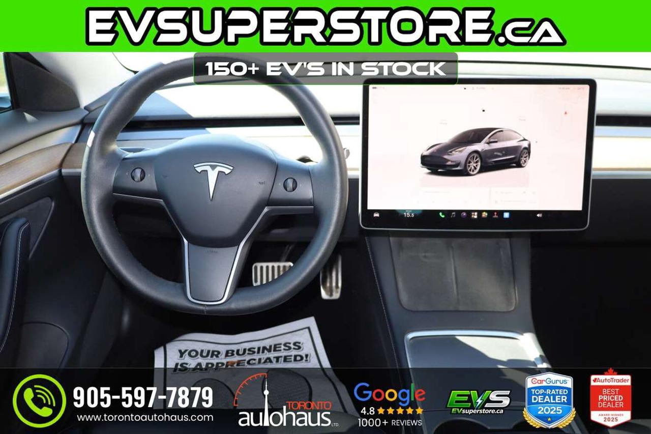 2022 Tesla Model 3 LR AWD I 100+ EV's at EVSUPERSTORE.ca Photo