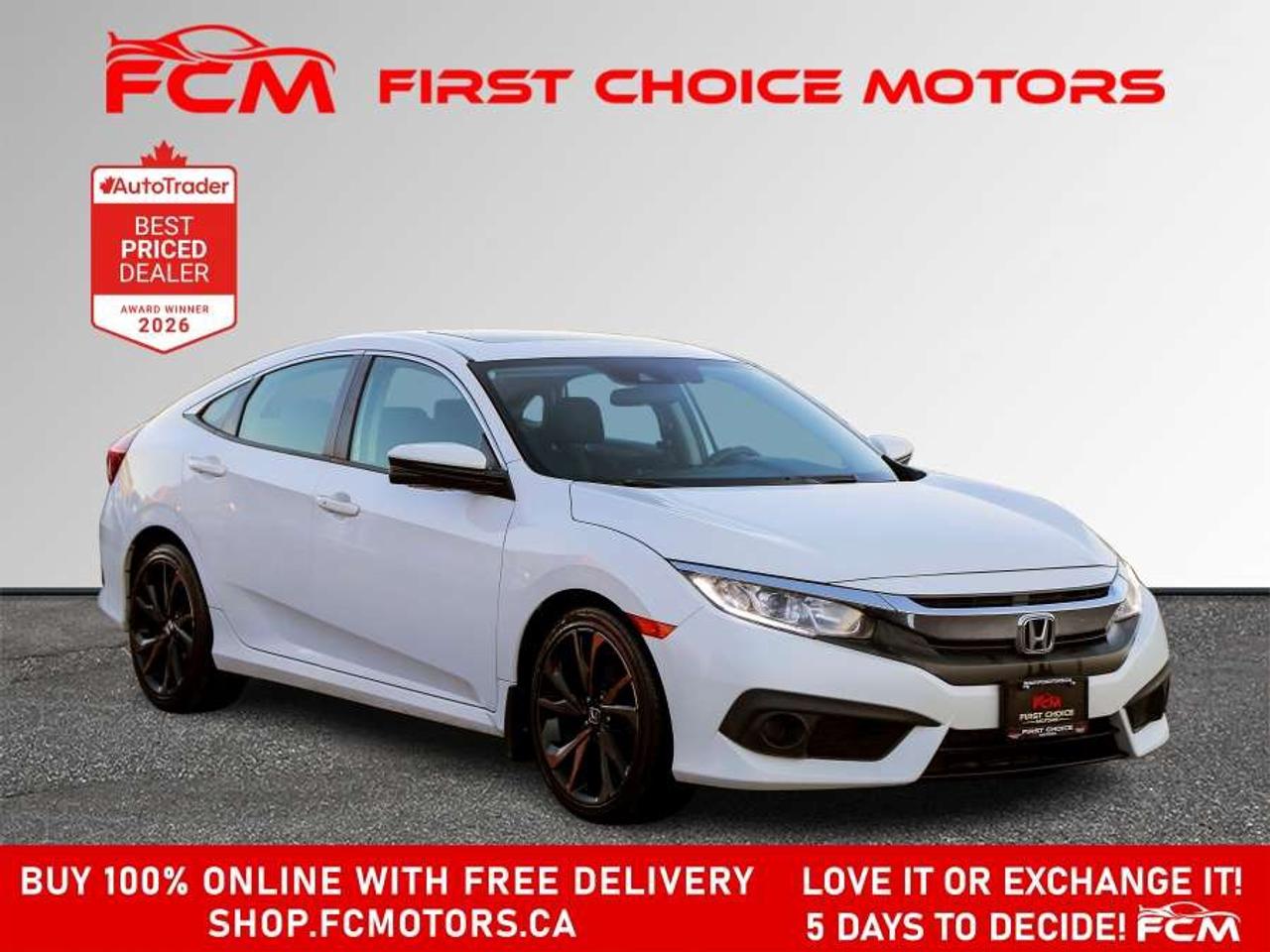 2017 Honda Civic EX   FULLY CERTIFIED WITH WARRANTY Photo
