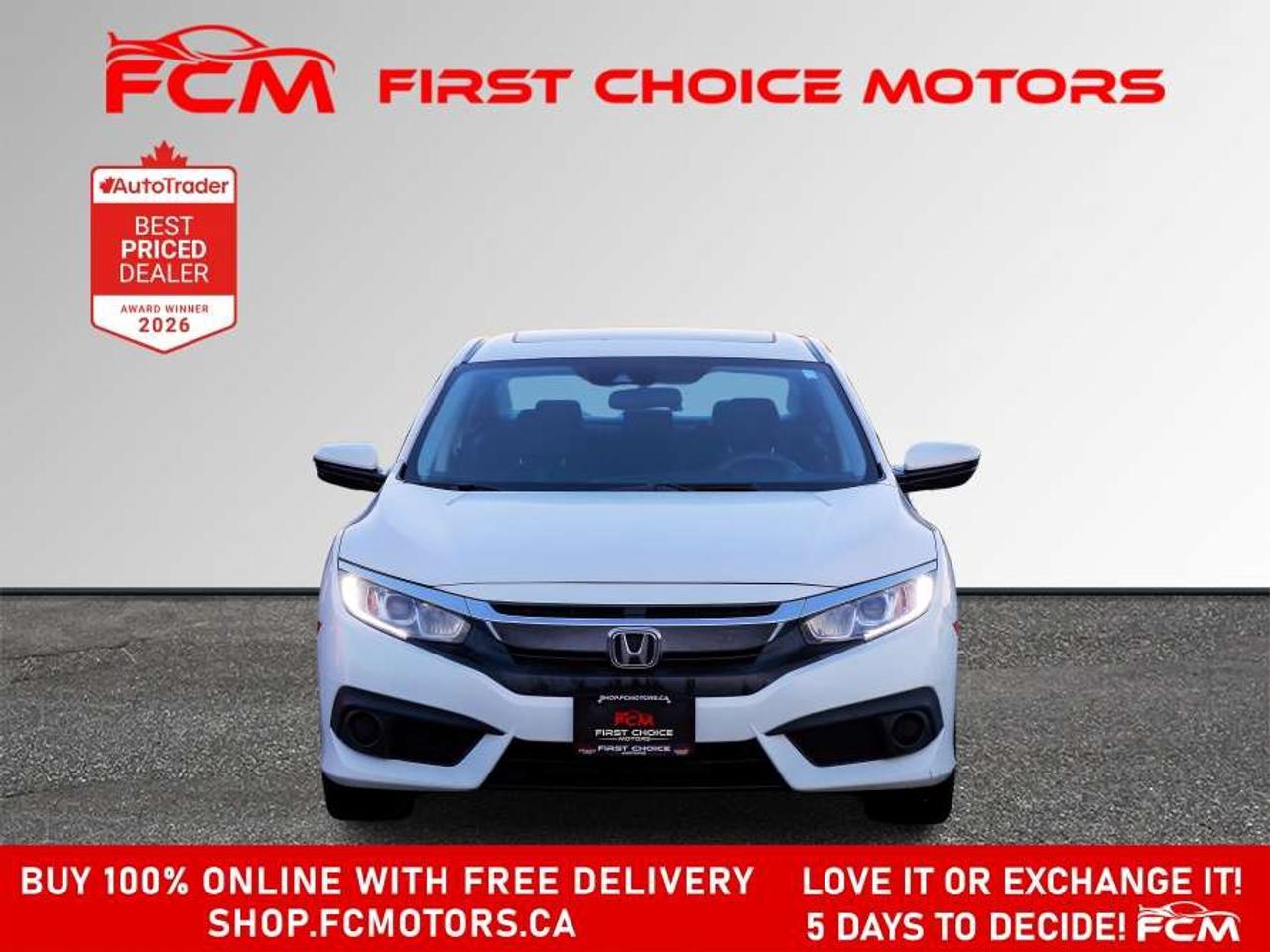 2017 Honda Civic EX   FULLY CERTIFIED WITH WARRANTY Photo
