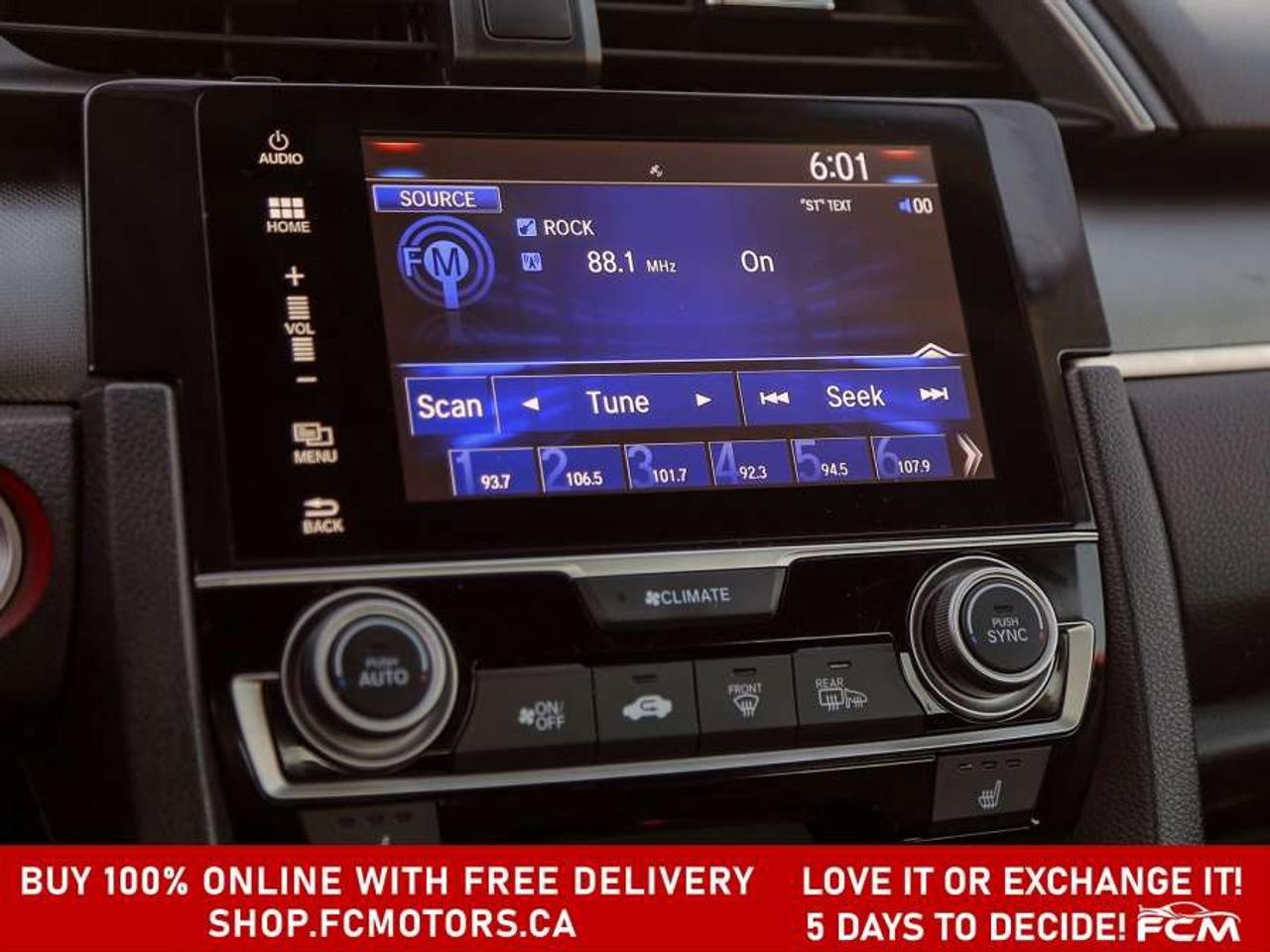 2017 Honda Civic EX   FULLY CERTIFIED WITH WARRANTY Photo