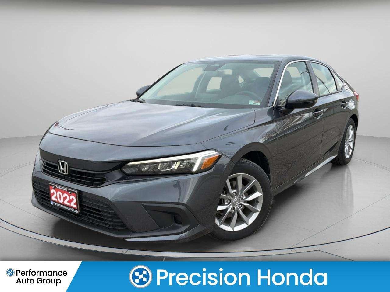 2022 Honda Civic EX CarPlay Sunroof Rear Camera Heated Seats Photo0