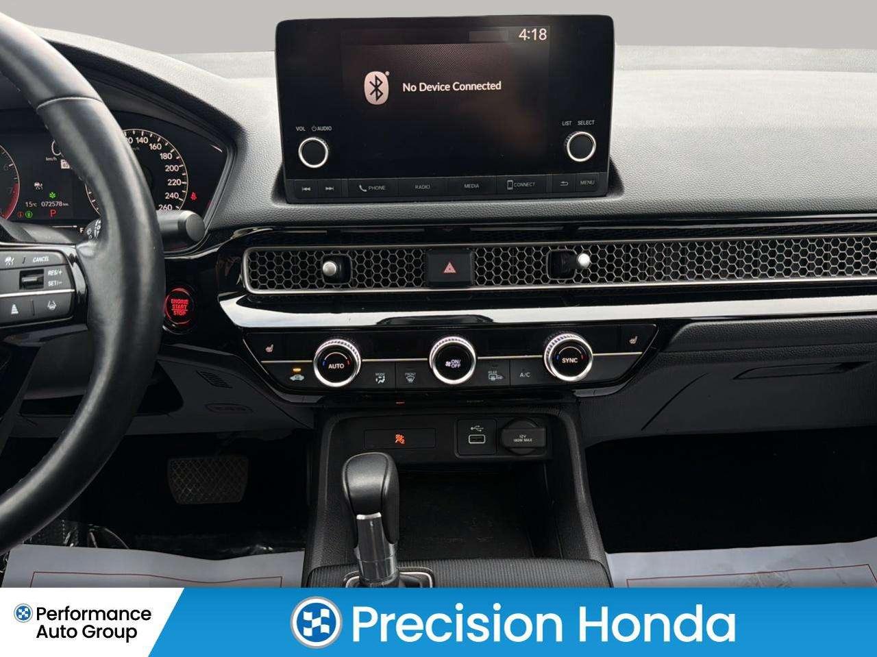 2022 Honda Civic EX CarPlay Sunroof Rear Camera Heated Seats Photo