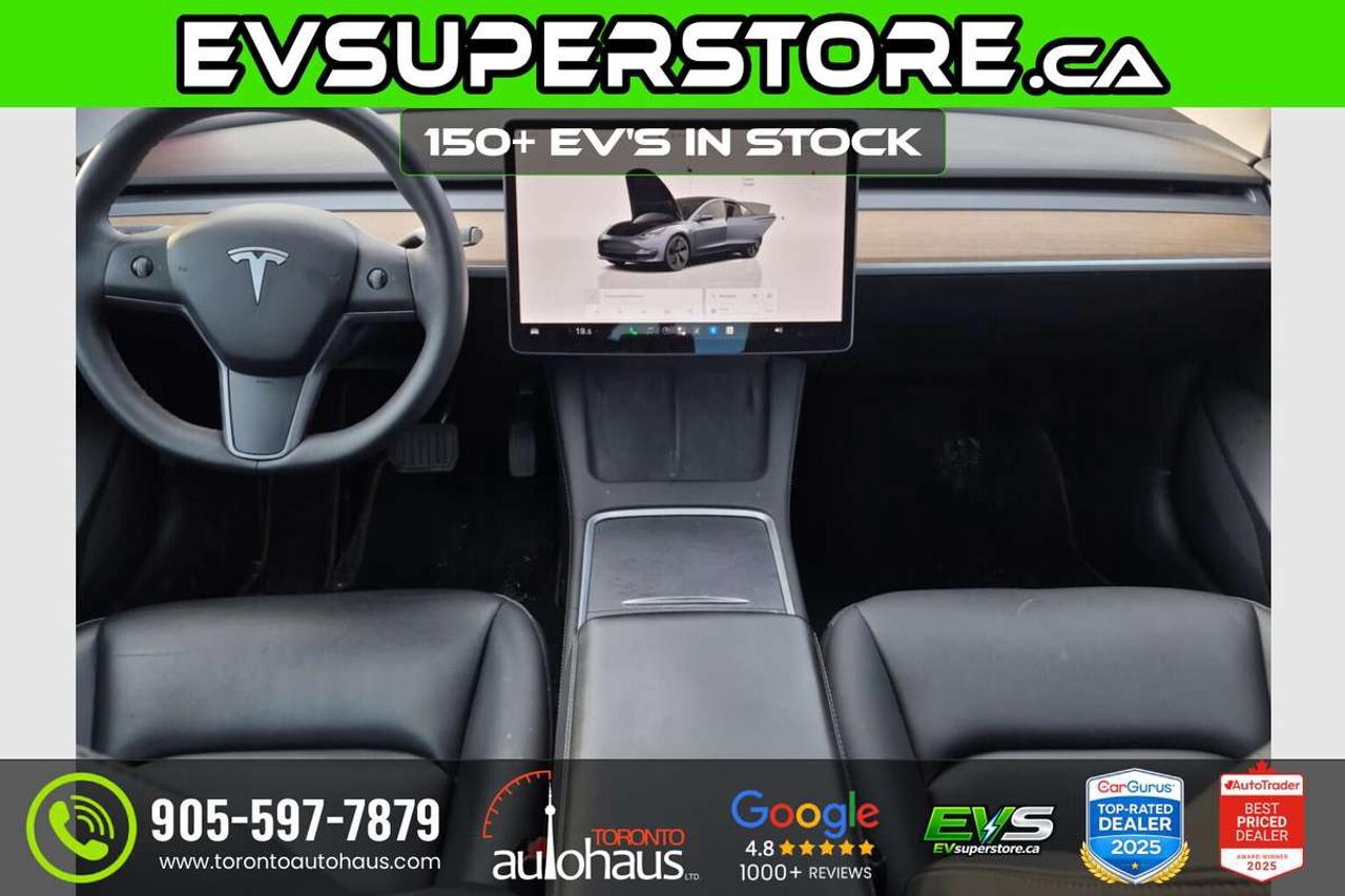 2023 Tesla Model 3 LR AWD I 100+ EV's at EVSUPERSTORE Photo