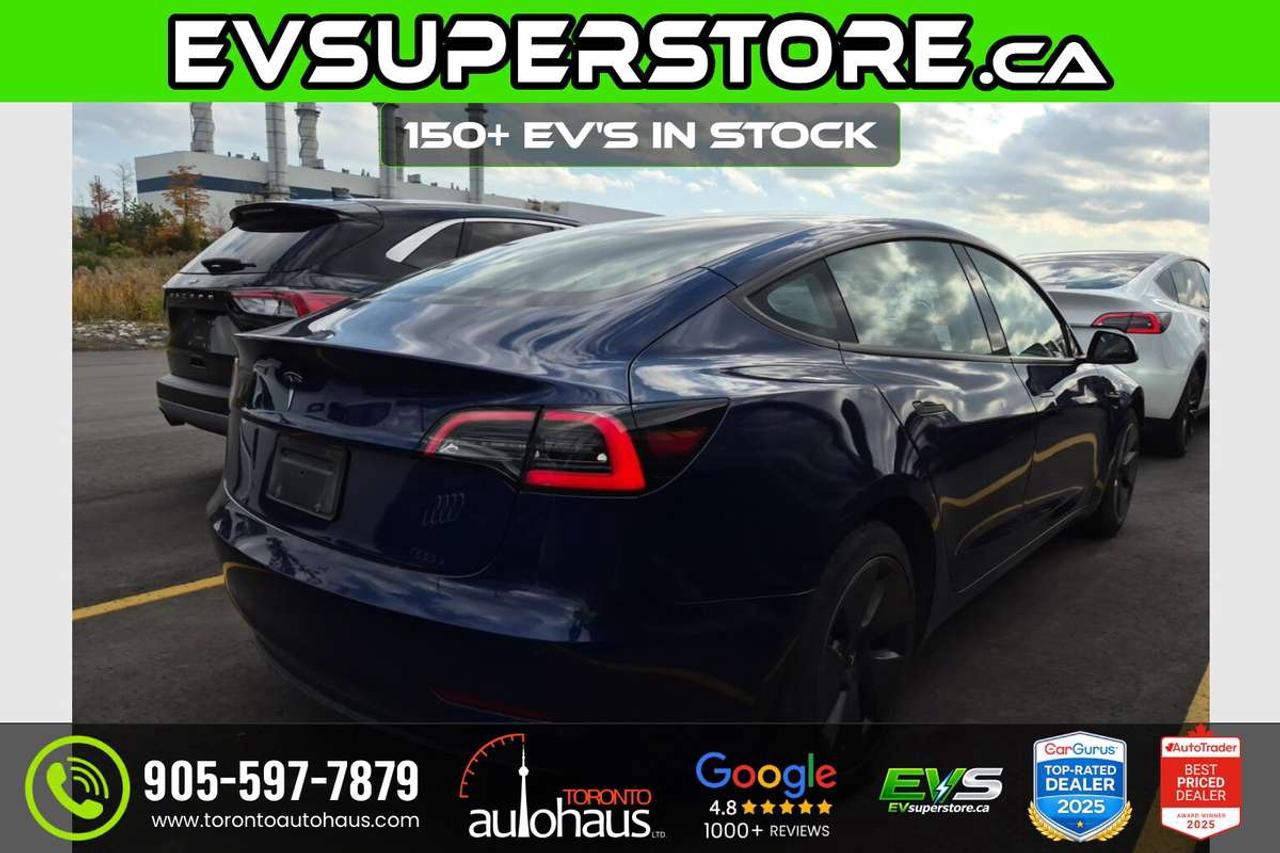 2022 Tesla Model 3 LFP I 150+ EV'S at EVSUPERSTORE.ca Photo