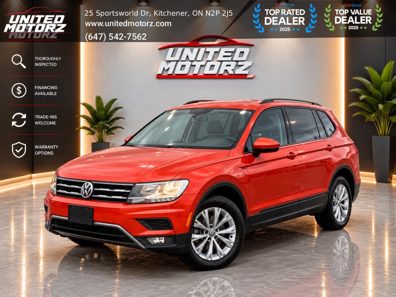 2018 Volkswagen Tiguan Trendline AWD 2.0L  4cyl~SAFETY CERTIFIED~ Photo