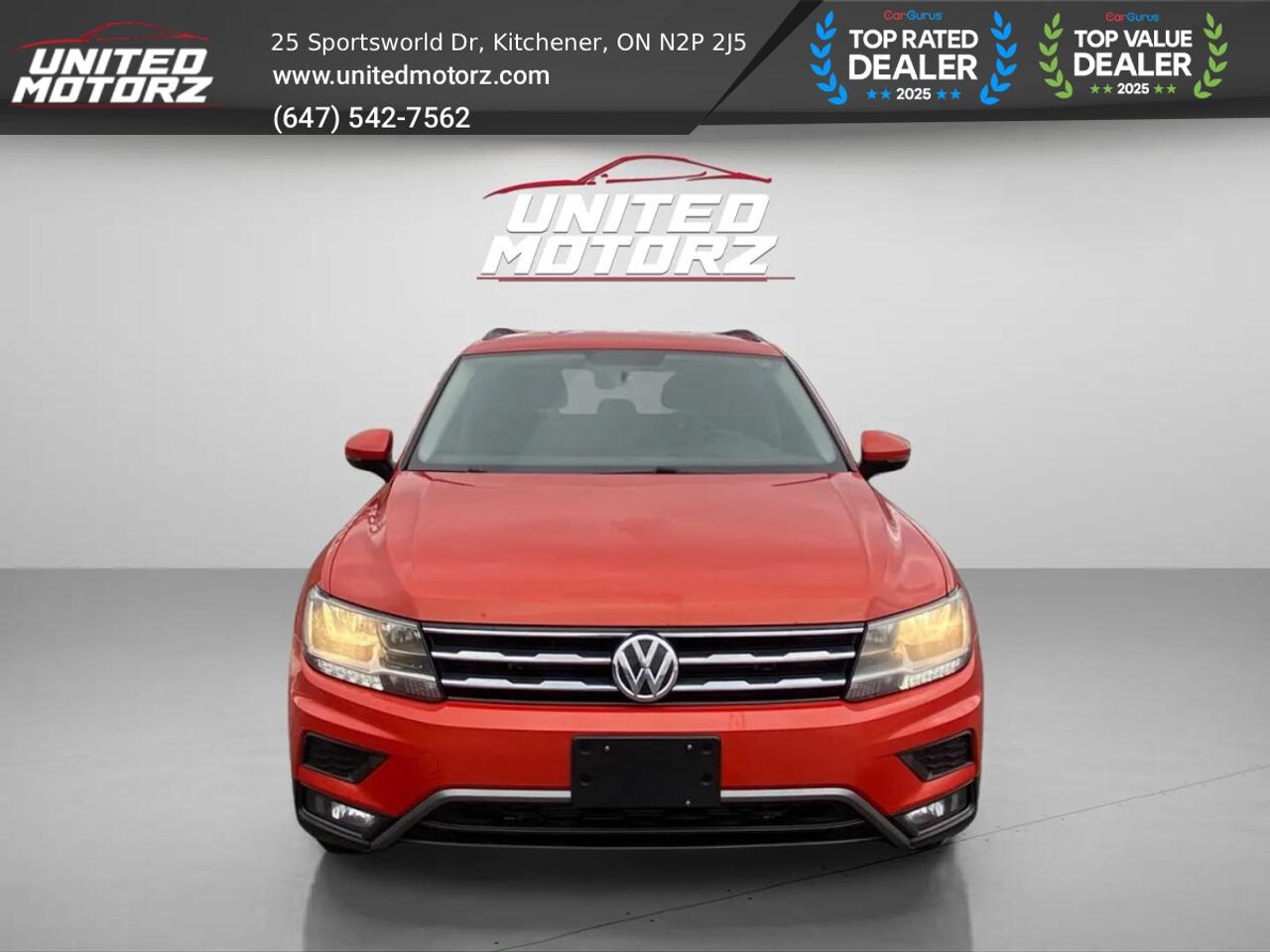 2018 Volkswagen Tiguan Trendline AWD 2.0L  4cyl~SAFETY CERTIFIED~ Photo