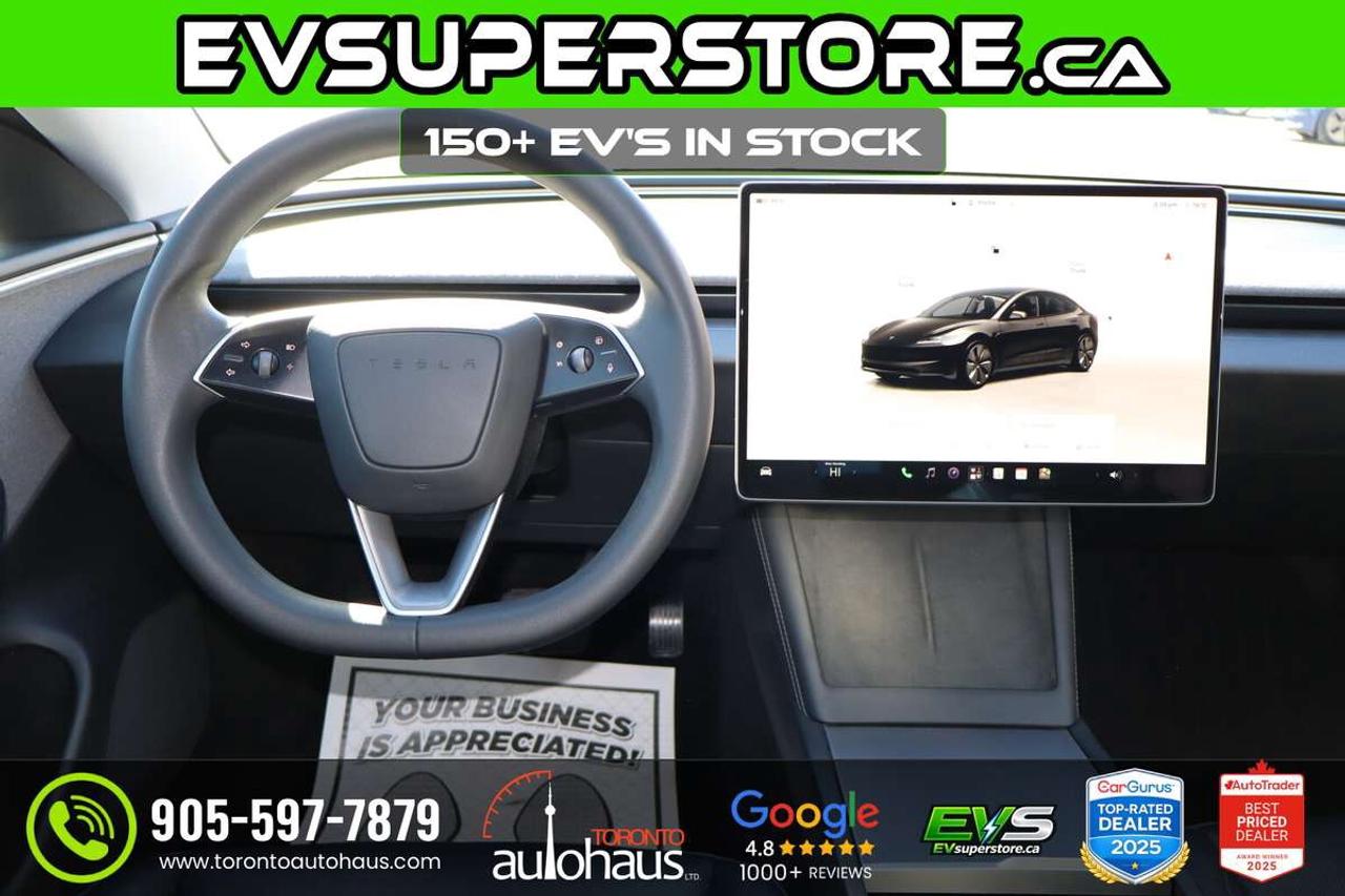 2024 Tesla Model 3 150+ EV's at EVSUPERSTORE.ca Photo