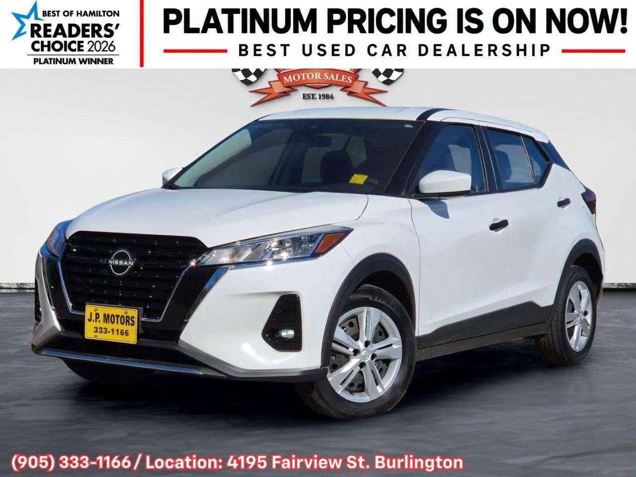 2024 Nissan Kicks S Apple CarPlay & Android Auto • Lane Assist • Rear Parking Sensors • Keyless Entry • Backup Camera Photo0